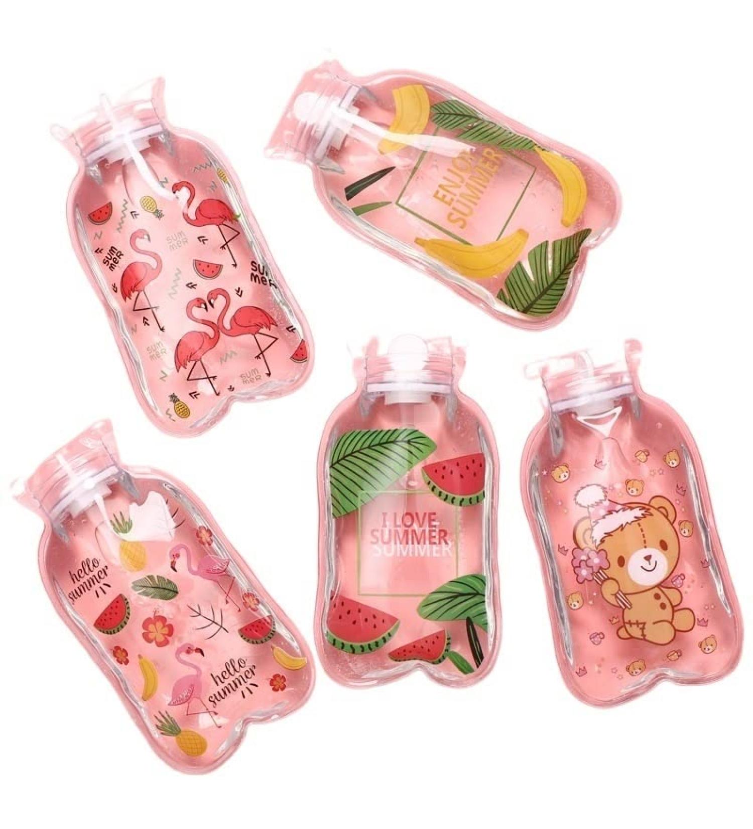 MAIES Mini Transparent Hot Water Bottle - Small Water Injection Handbag Heater for Instant Warmth | International Shipping Available - Buy Online on GoSupps.com