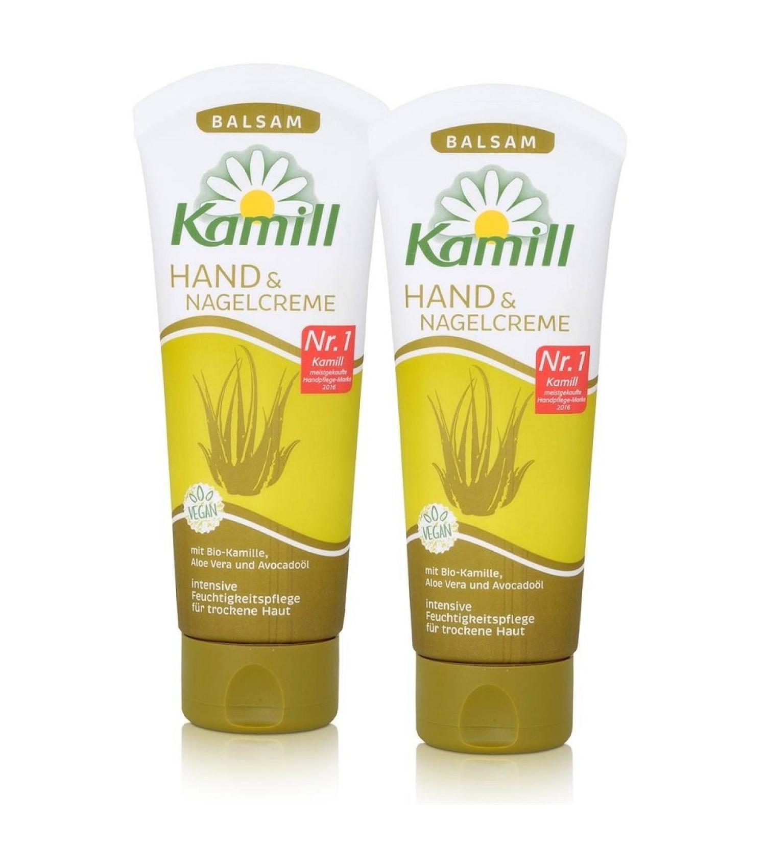 Buy Kamill Balsam Hand and Nail Cream Balm - 2 x 100 ml | Best Moisturizer for Dry Hands Worldwide - Buy Online on GoSupps.com