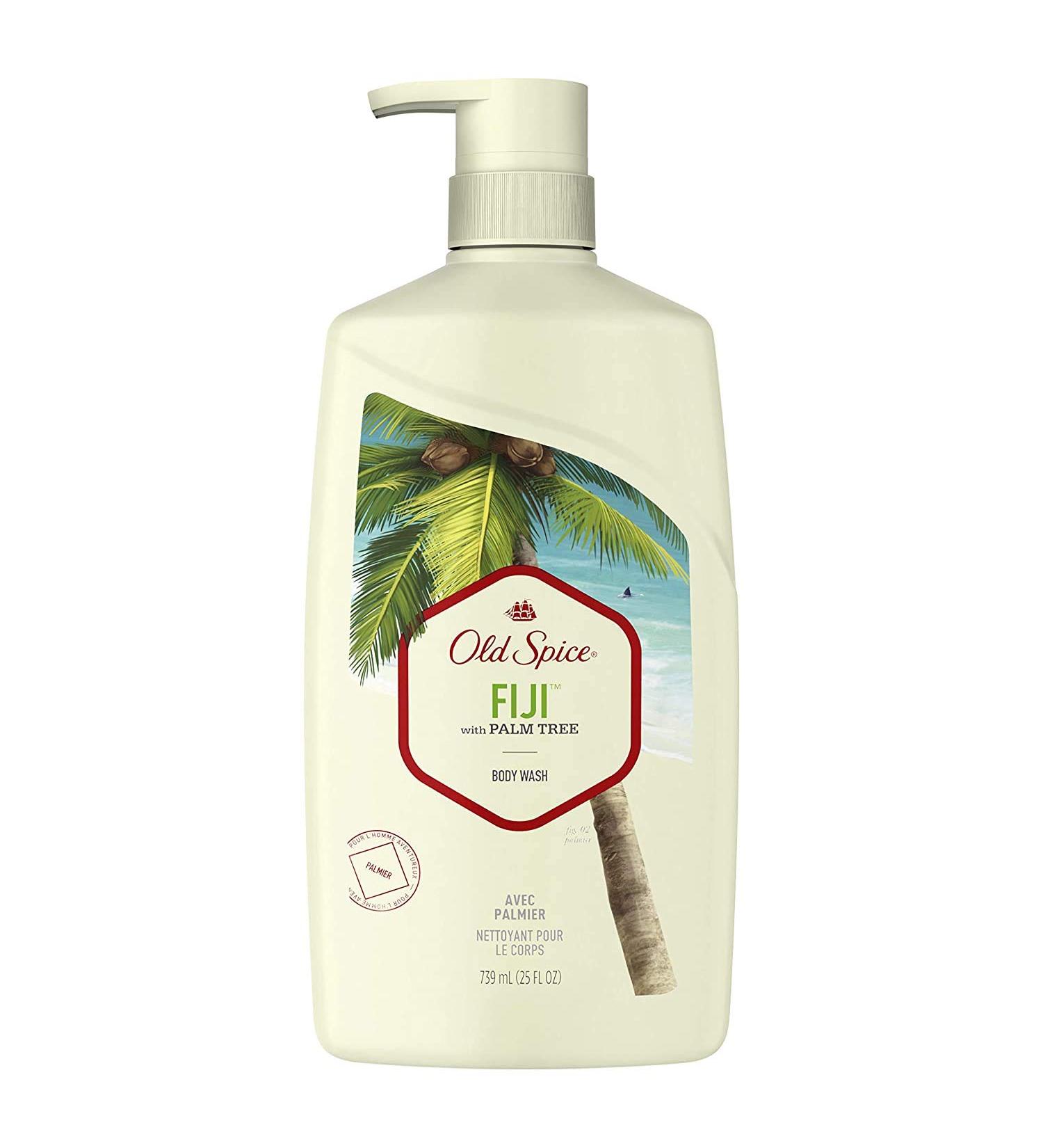 Old Spice Fiji Men's Body Wash 25 Fl Oz - Coconut Scent - Pack of 1 - Buy Online on GoSupps.com