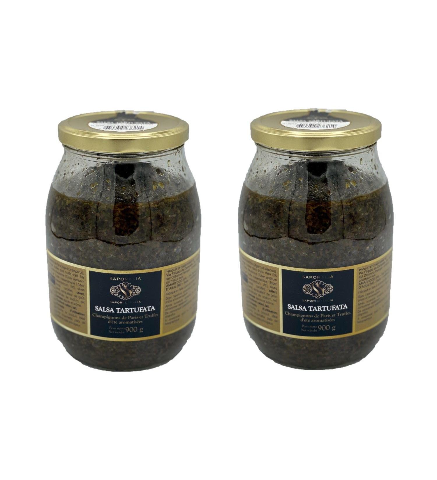 Sapori d'Italia Sapori d'Italia Set of 2 Salsa Tartufata/Summer Truffle Sauce 5% 900 g Pot