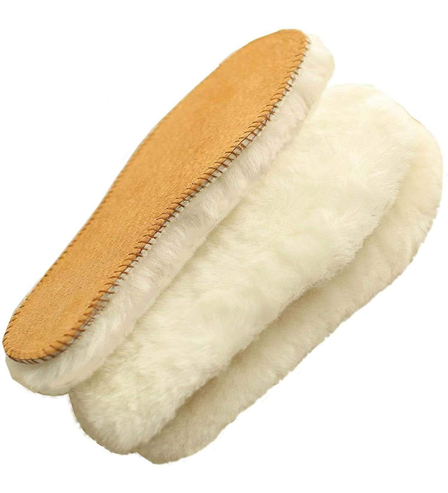 Men's Sheepskin Insoles - Super Thick Premium Shoe Inserts for Men US 13 - Durable & Extra Fluffy - Buy Online on GoSupps.com