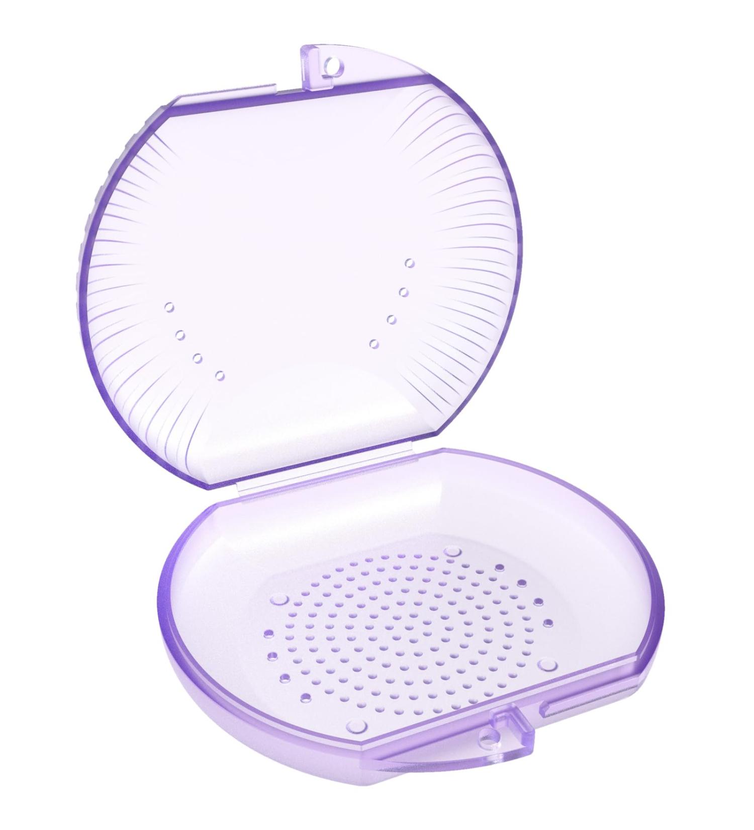 Buy ARGOMAX Aligner Case - Premium Retainer & Braces Box in Purple | International Shipping Available - Buy Online on GoSupps.com