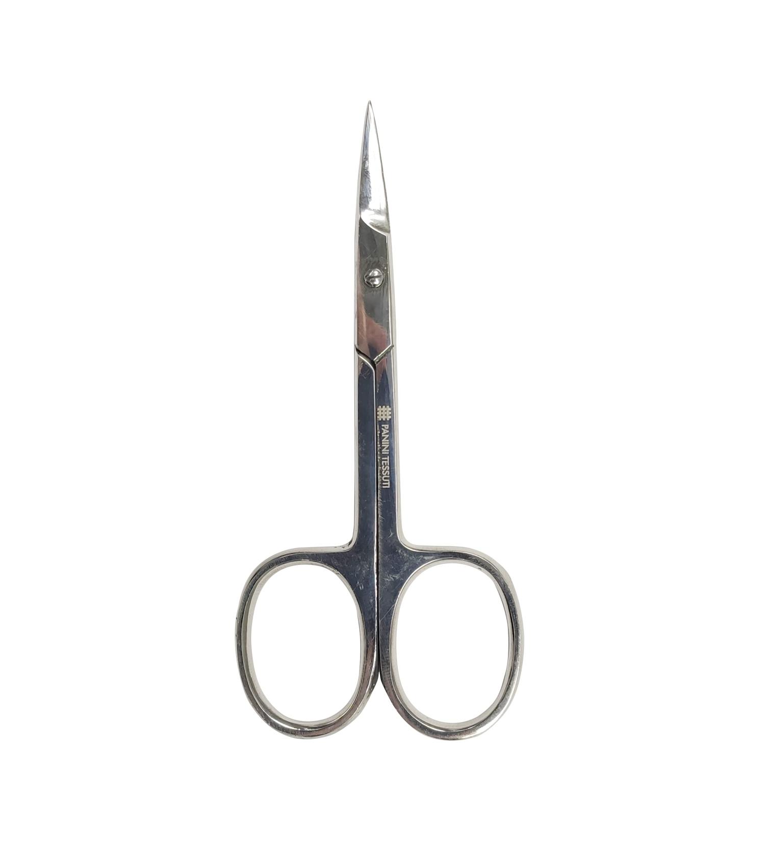 Panini Linea Haberdashery - Scissors Leather Model Inox Curve 3 5" - Ideal Hands Feet Cuticule Pellicine - Buy Online on GoSupps.com