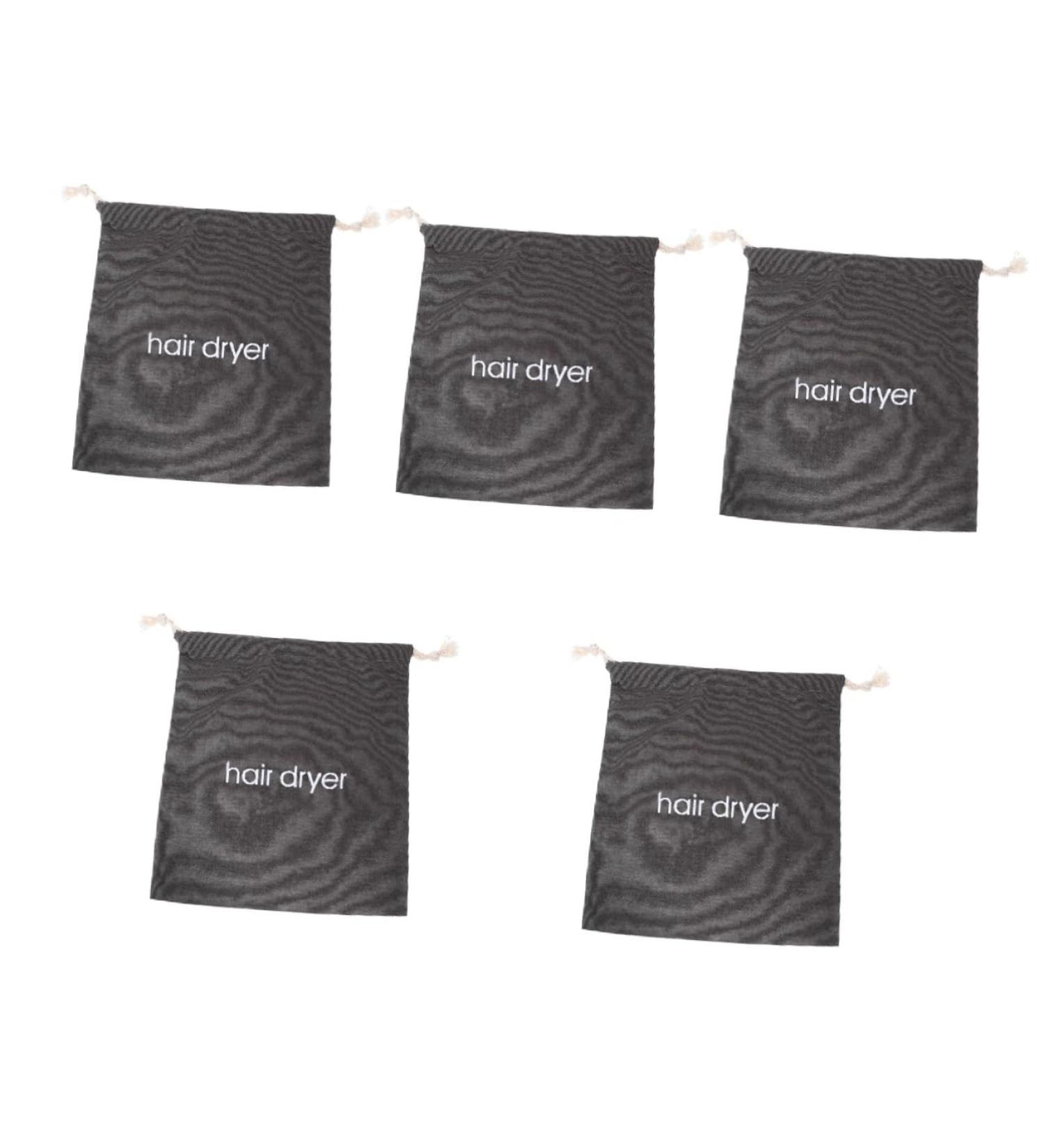 Didiseaon 5 Pcs Hair Dryer Storage Bag Backpack Makeup Containers Hair Dryer Pouch Rope Travel Drawstring - Buy Online on GoSupps.com