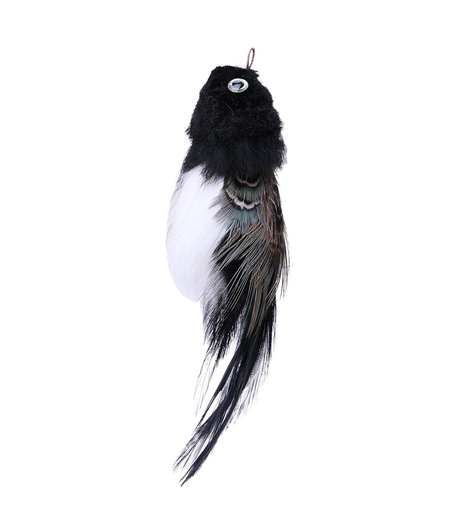 JAKAGO Realistic Bird Cat Toy - Feather Handmade Sparrow & Parrot Simulation - Buy Online on GoSupps.com