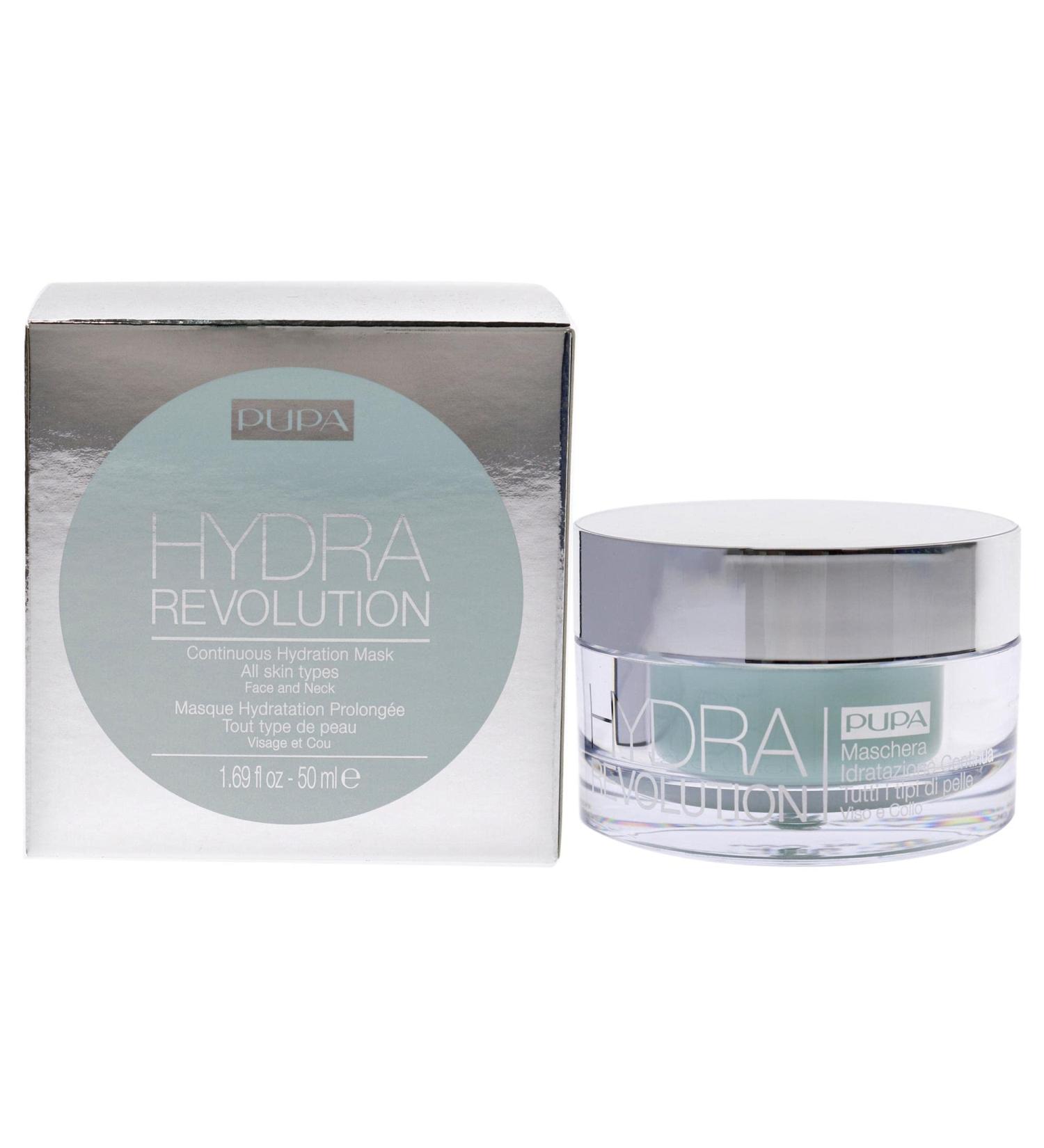 Pupa Milano Hydra Revolution Face Mask - Ultimate Moisturization Firming & Anti-Aging - Continuous Hydration - 1.69 Oz - Buy Online on GoSupps.com