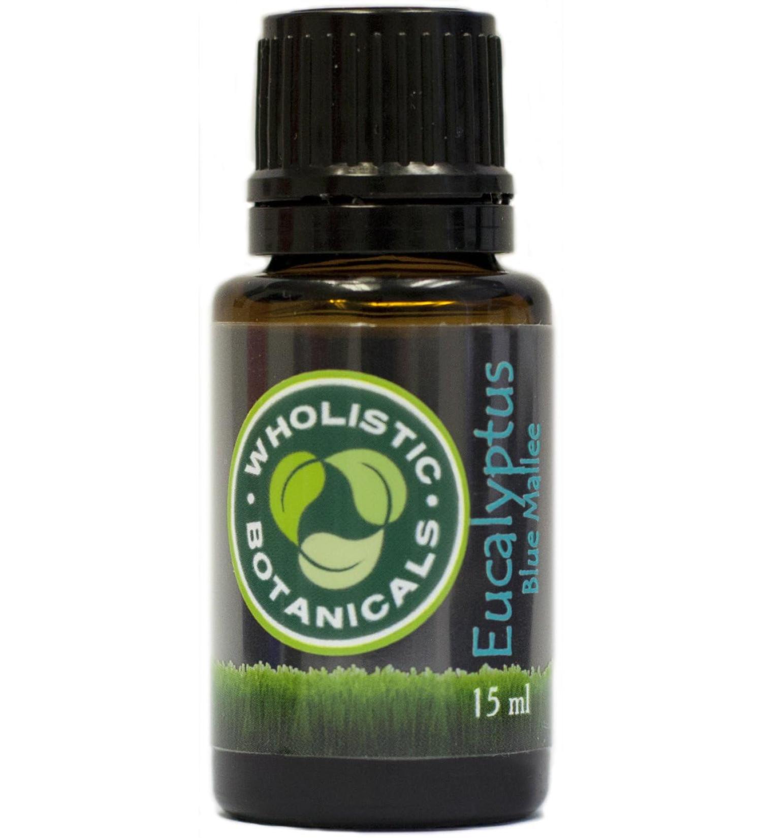 Wholistic Botanicals Eucalyptus Blue Mallee Essential Oil Eucalyptus Oil, Aromatherapy Essential Oil 15 ml - Buy Online on GoSupps.com