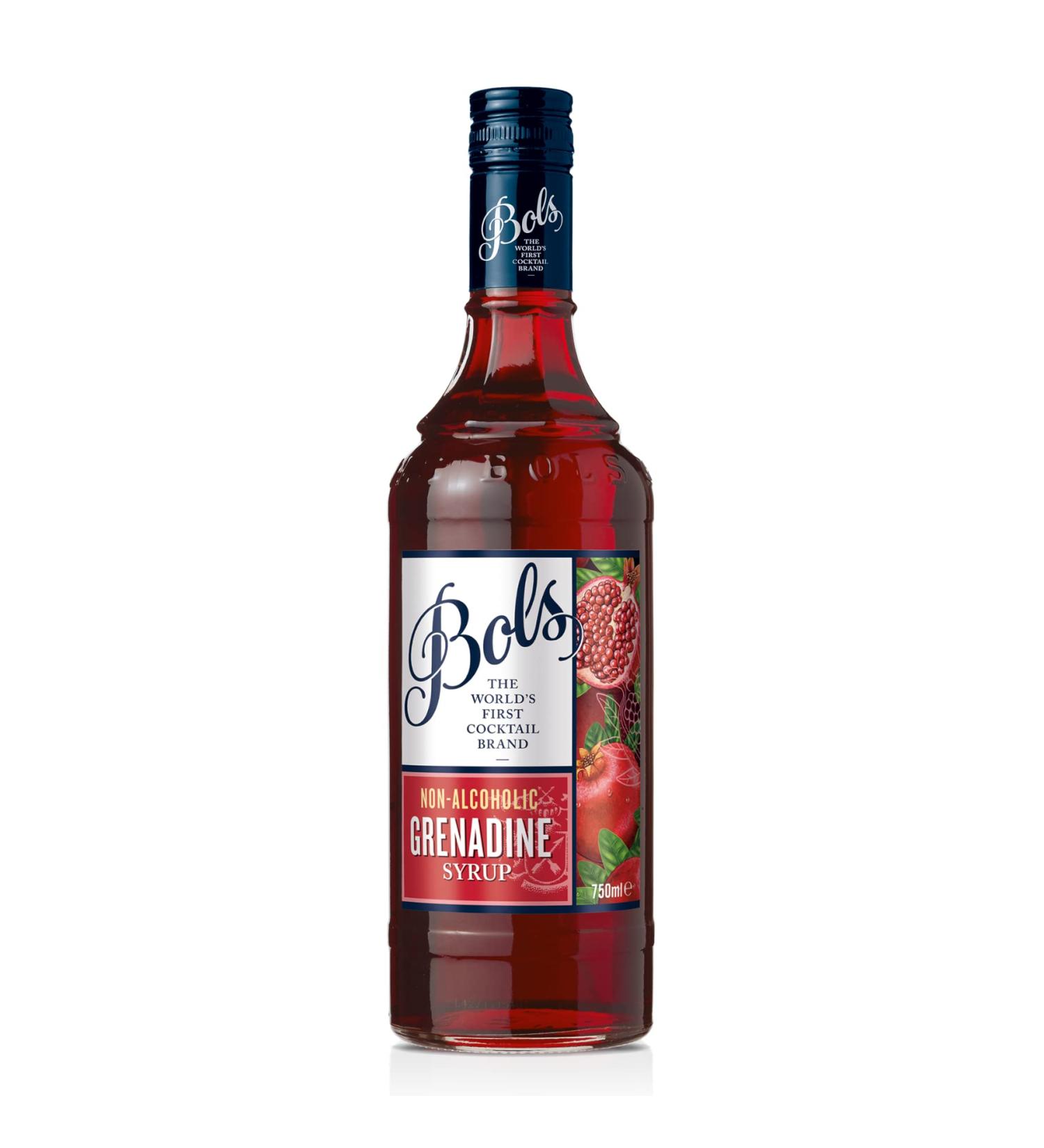 Buy Bols Grenadine Syrup Alcohol-Free (1 x 0.75 L) - Best Quality International Shipping - Buy Online on GoSupps.com