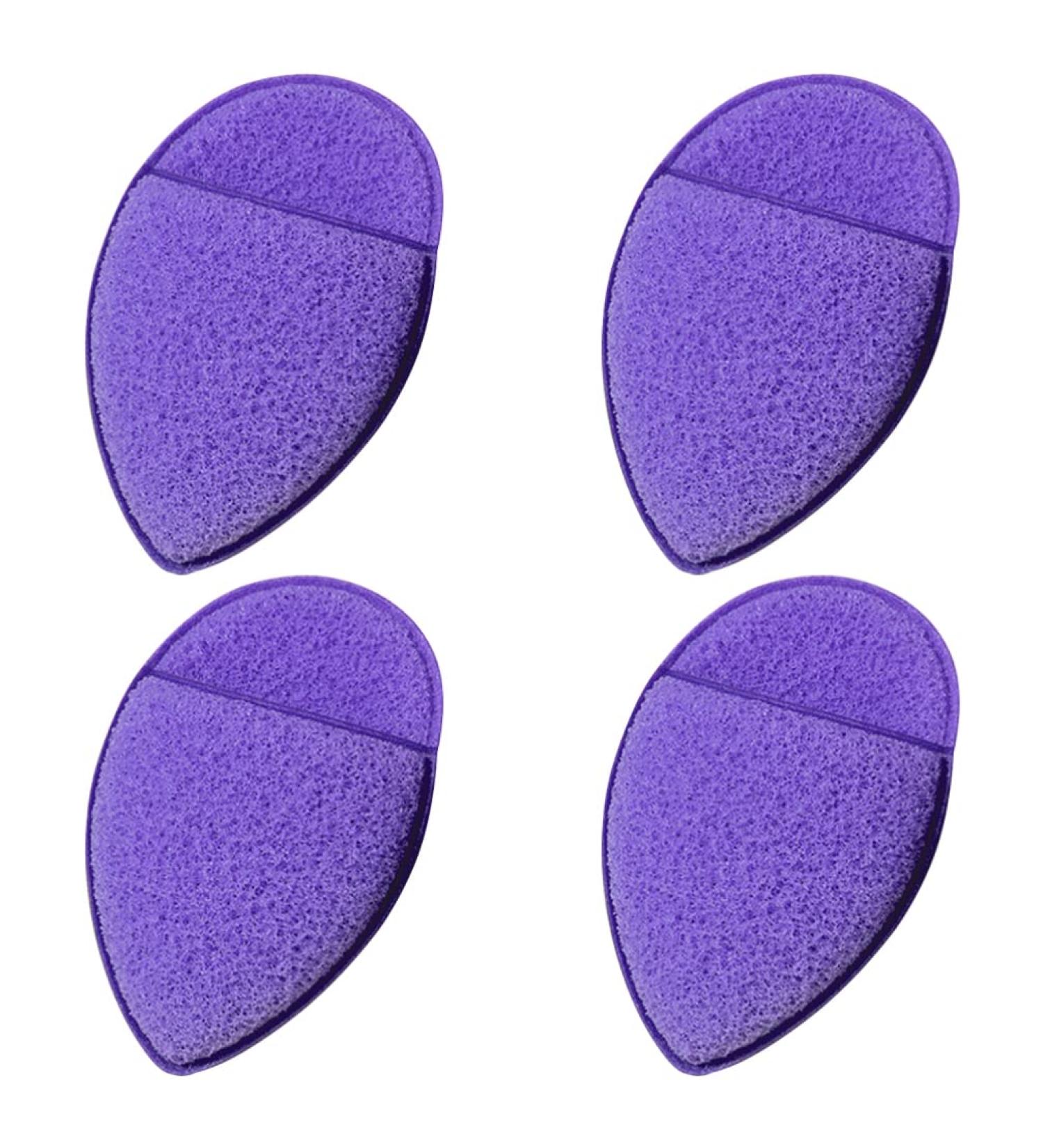 Beaupretty 4pcs Face Wash Puff Facial Sponge Facial Cleansing Sponge Cellulose Facial Sponges Exfoliating Facial Sponge Makeup Remover Tissues Spa Gloves Facial Purple Wet and Dry 1 count (Pack of 1) Purple - Buy Online on GoSupps.com