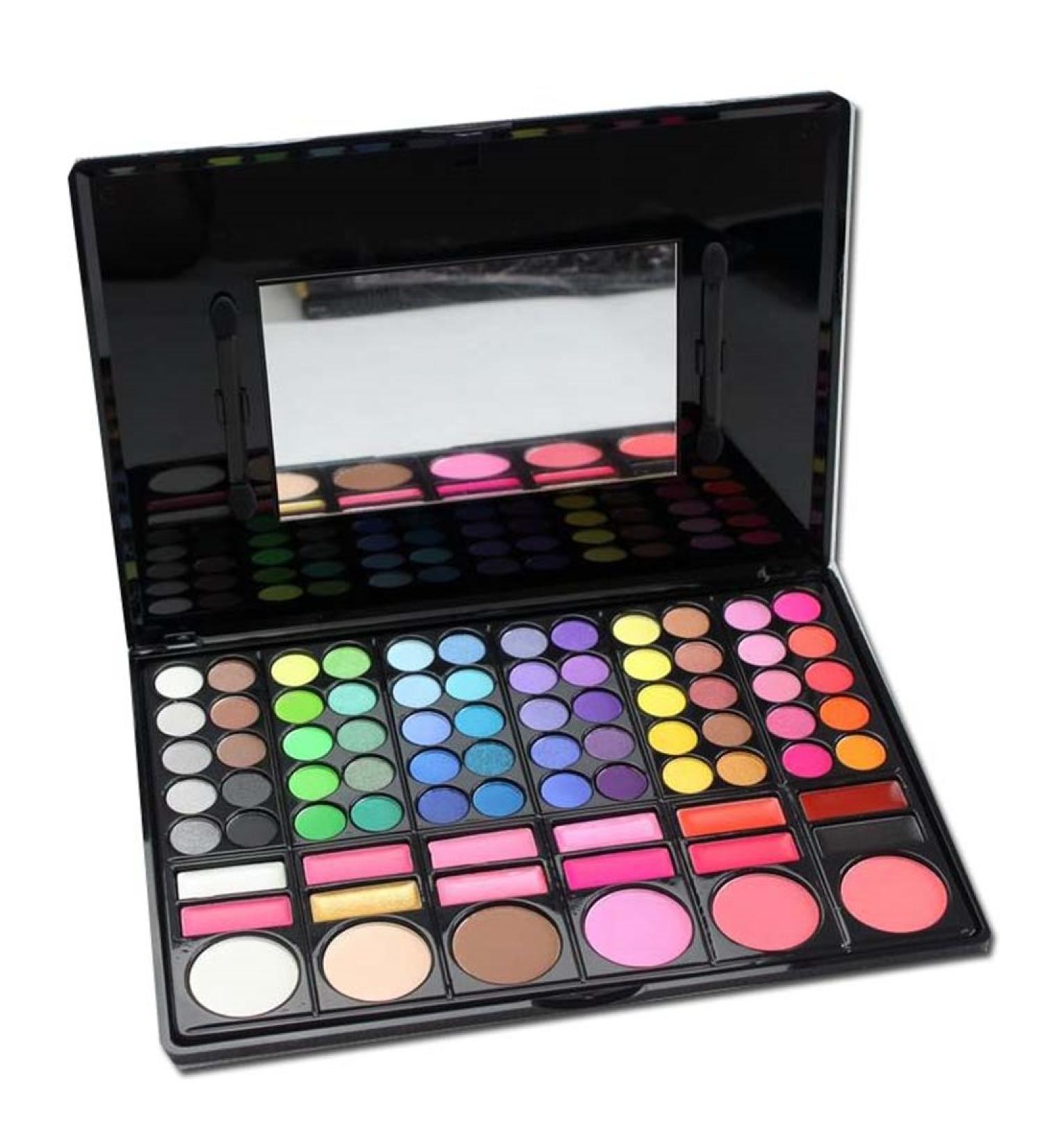 Pro Makeup Gift Set - 78 Color Eyeshadow Palette Blush & Lip Gloss | All-In-One Contouring Kit - Perfect Holiday Gift - Buy Online on GoSupps.com