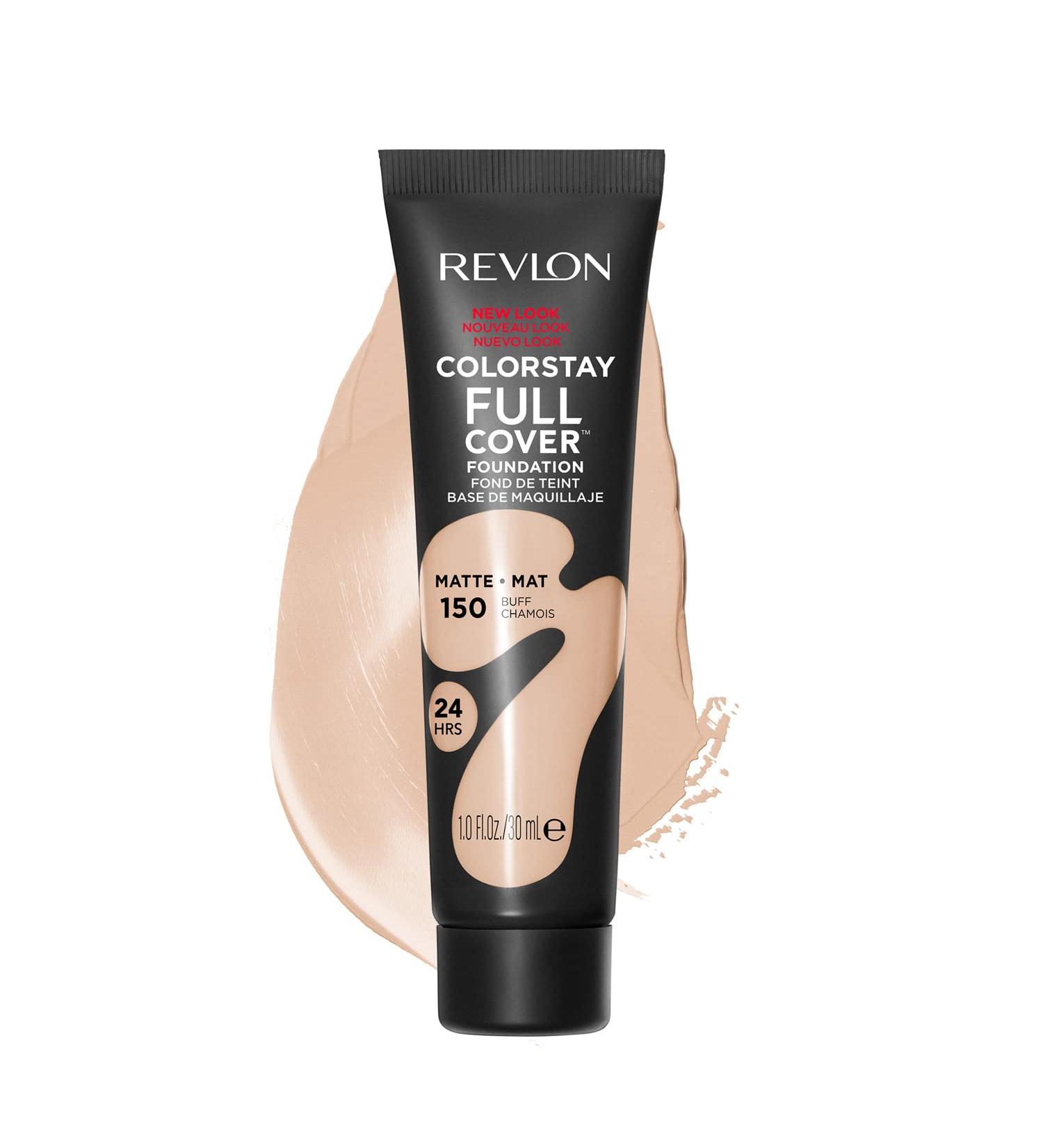 Revlon ColorStay Full Cover Longwear Matte Foundation Buff (150) - 30ml - Buy Online on GoSupps.com