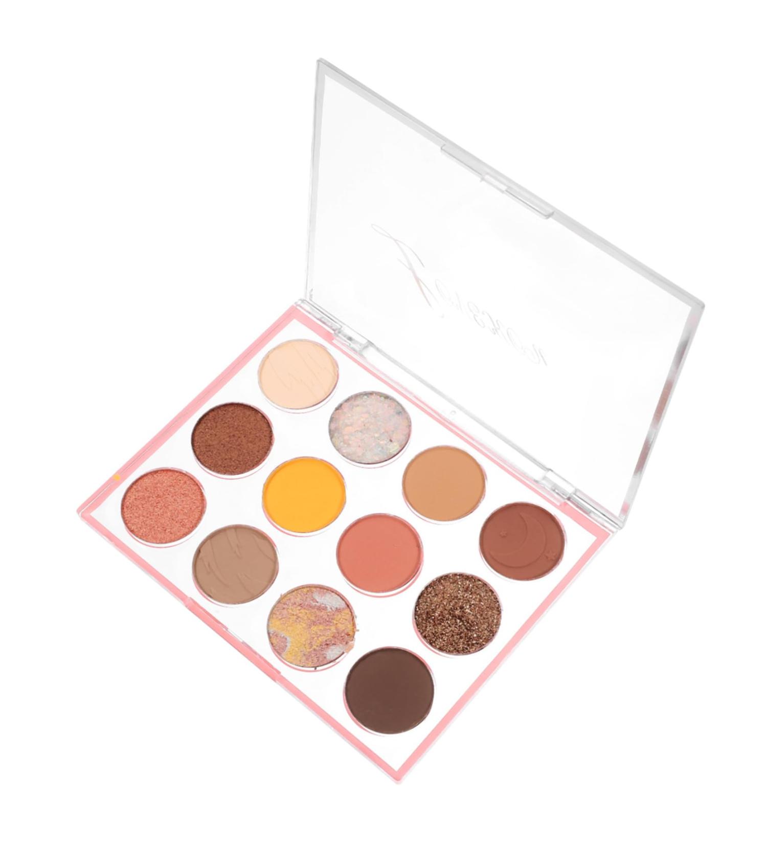 BIUDECO Palette Plate Powder Eyeshadow Eye Night Party Makeup Shadow Portable for Grids Women Club Bar 1 count (Pack of 1) As Shown - Buy Online on GoSupps.com