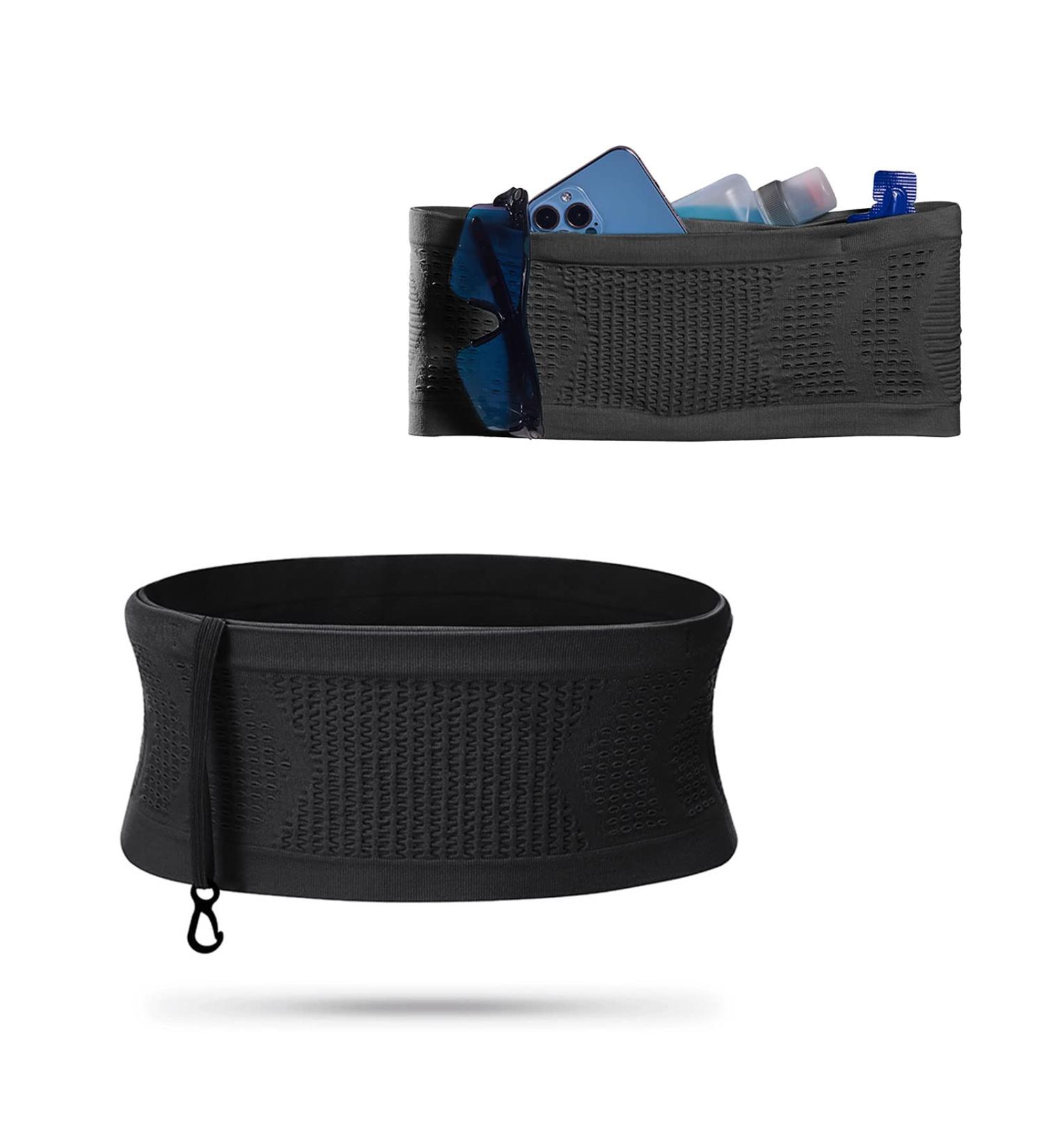 VIIILICH Multifunctional Breathable Hip Pocket - Universal Belt Bag for Running Cycling & Jogging - Large Capacity (Black S) - Buy Online on GoSupps.com
