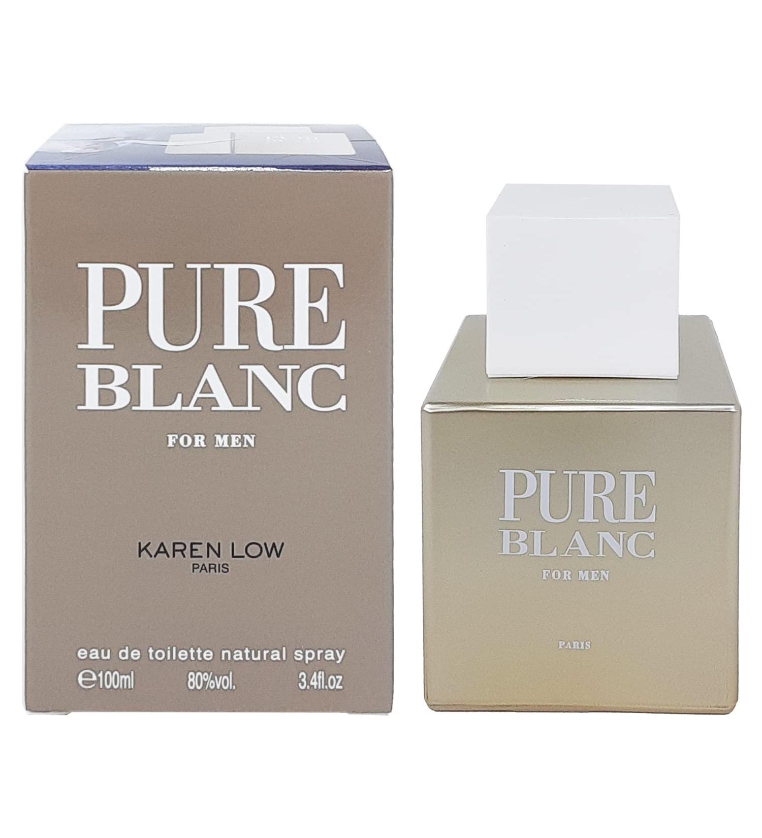 Karen Low Pure Blanc 3.4 OZ EDT Spray Mens New - Buy Online on GoSupps.com