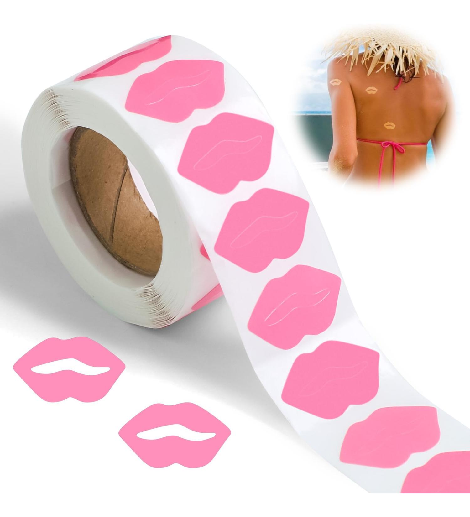 Buy Tanning Stickers - 500 Pack for Spray Tan & Tanning Bed | Body Decals for Outdoor Use - Buy Online on GoSupps.com