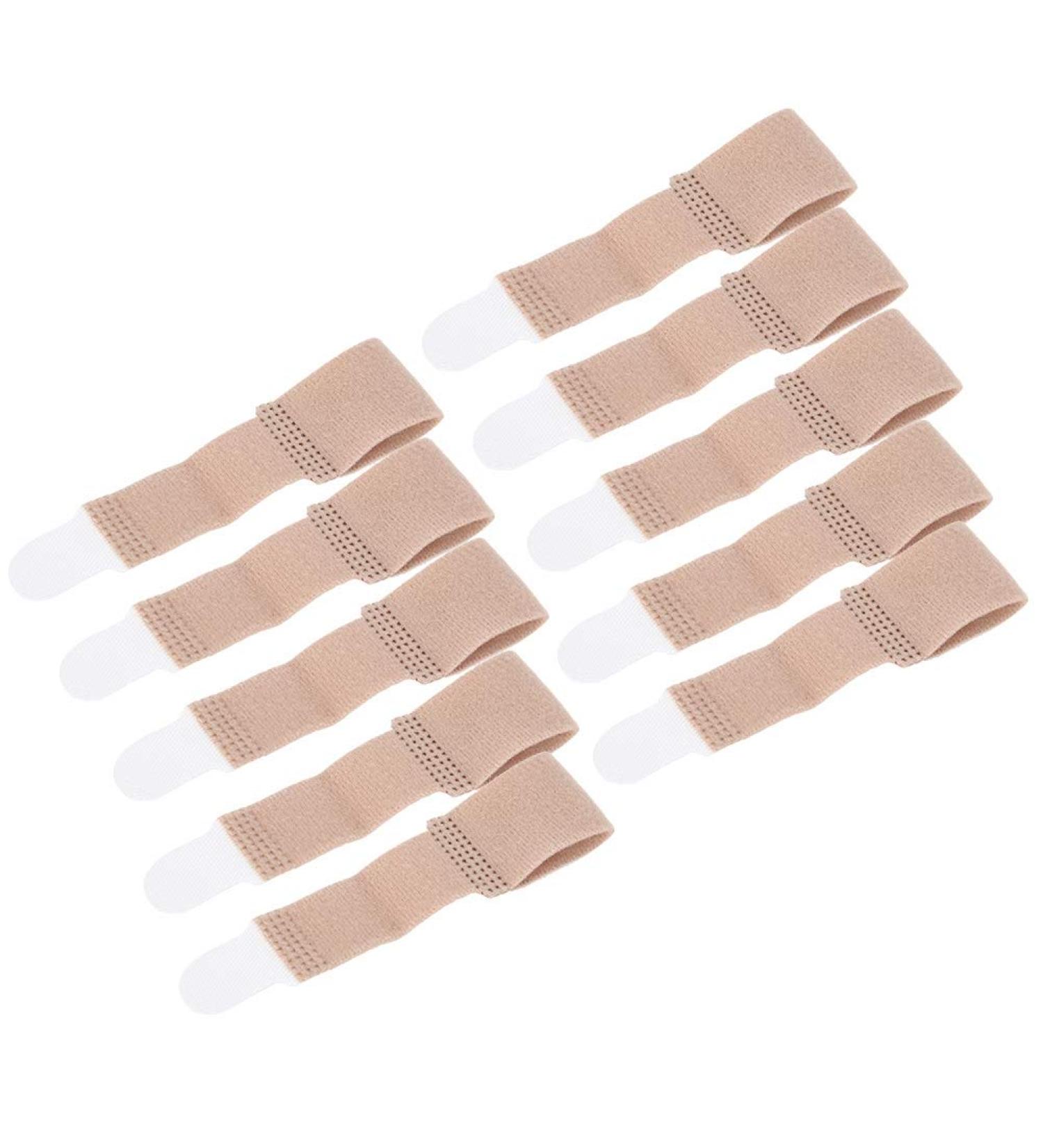 JTLB 10pcs Hallux Valgus Corrector & Toe Separator - Bunion Adjuster Orthopedic Braces for Comfort & Support | International Shipping - Buy Online on GoSupps.com