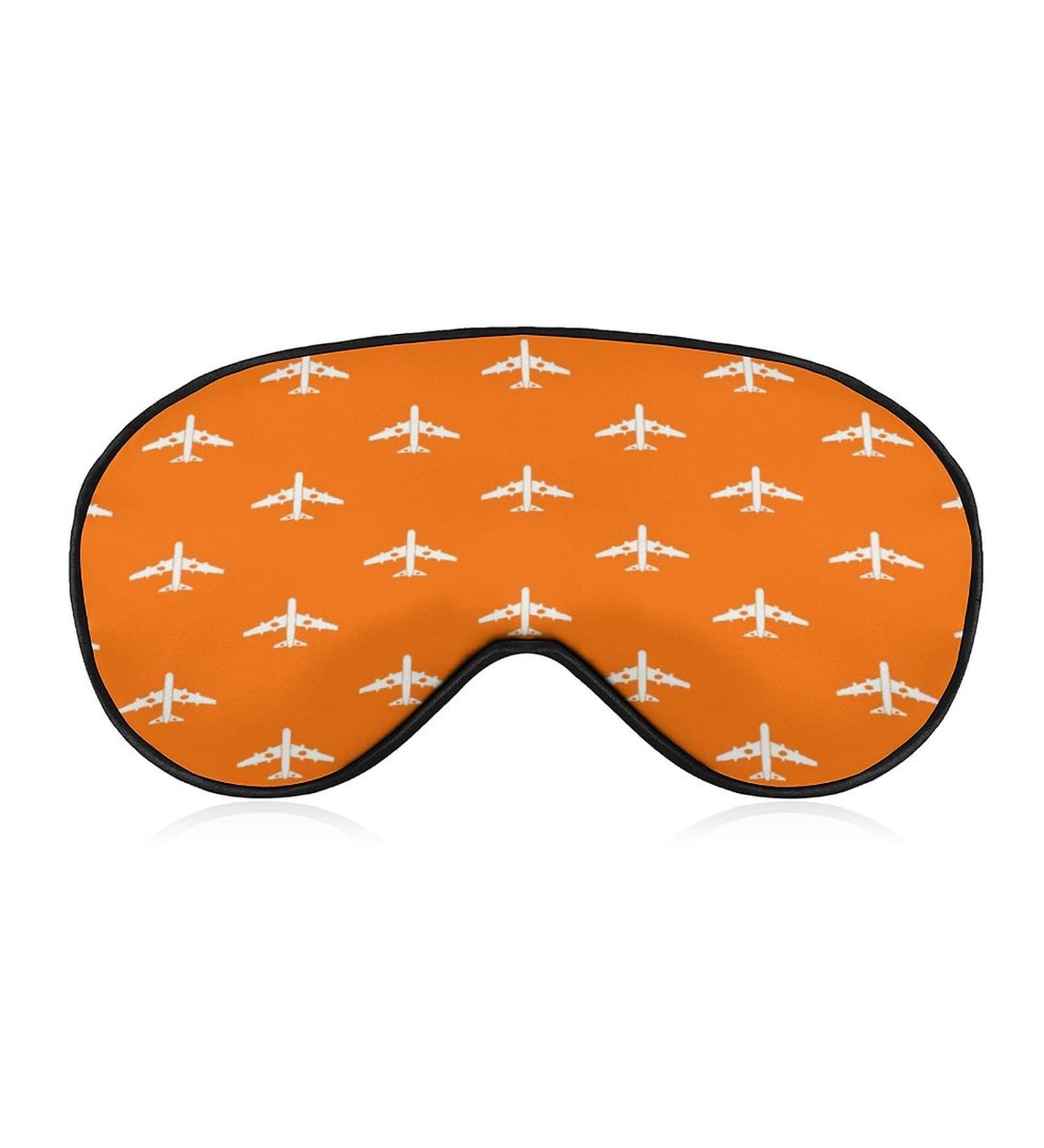 Military Fighter Plane Pattern Sleeping Blindfold Mask - Adjustable Eye Shade for Men and Women - Buy Online on GoSupps.com