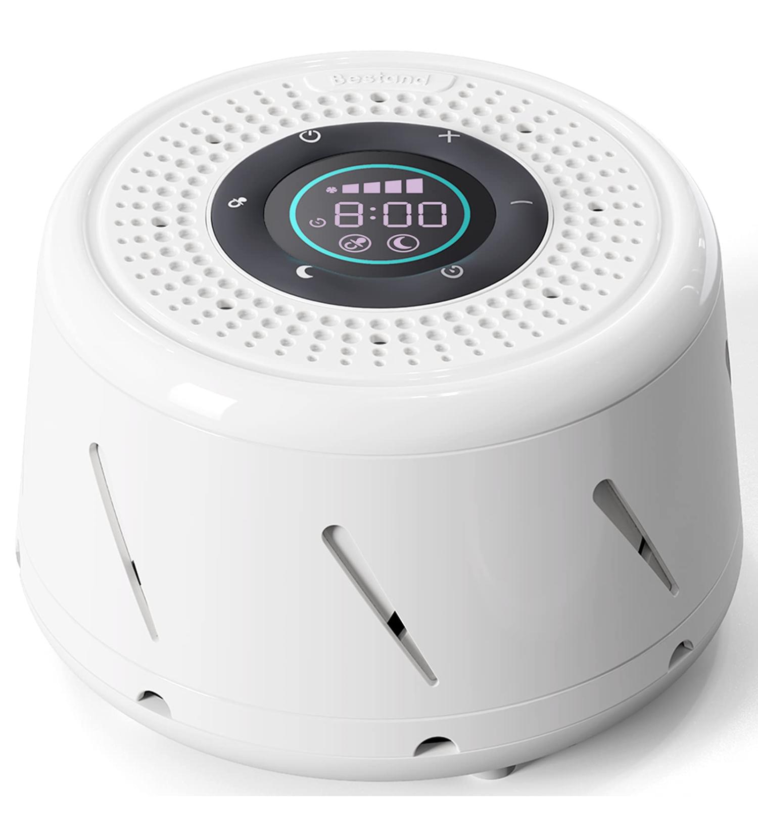 Bestand White Noise Machine: New Generation Sleep Sound Machine with Intelligent Timer and LED Display - Perfect for Sleep Therapy, Office Privacy, Travel - Adults, Babies - Buy Online on GoSupps.com