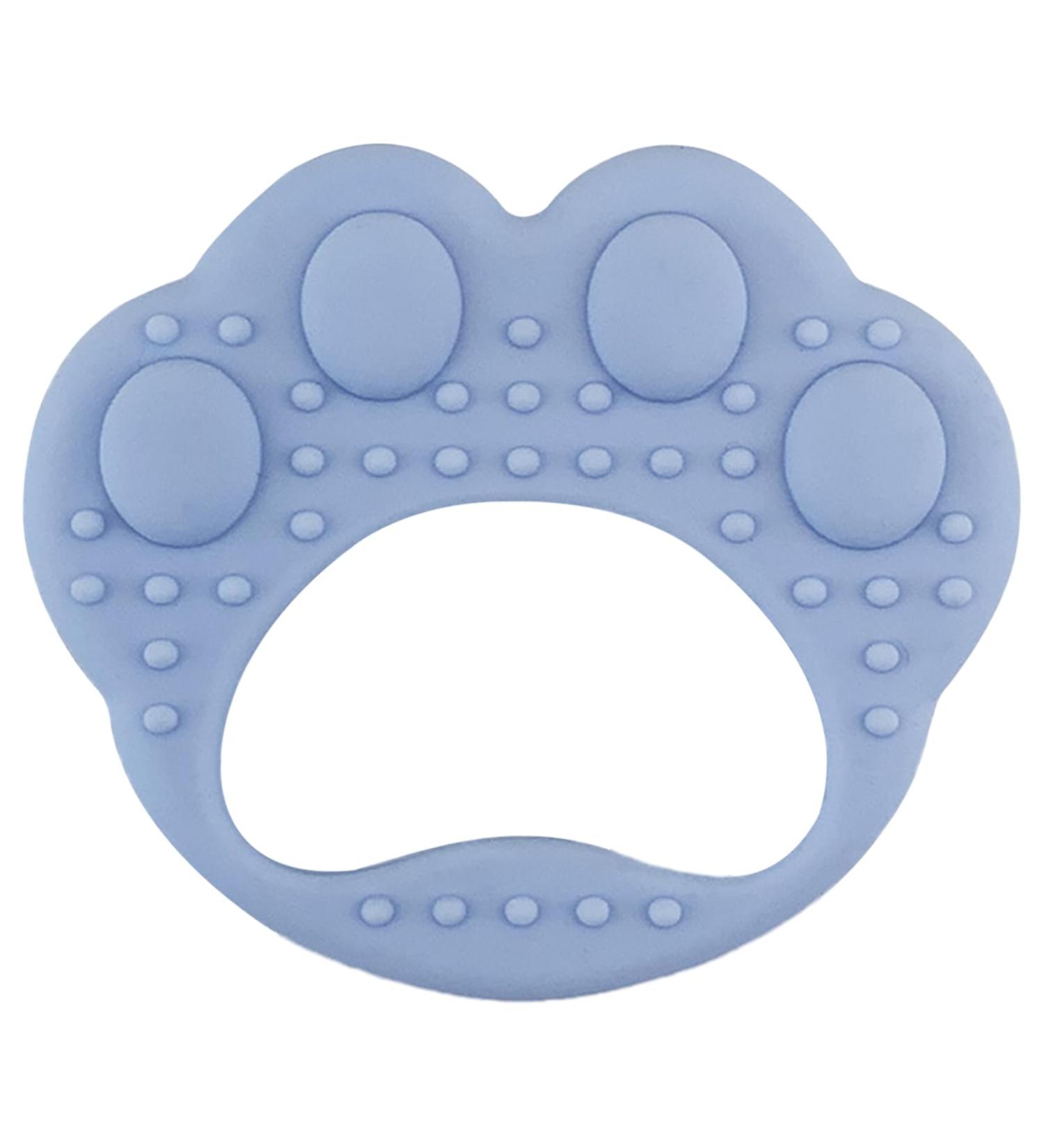 Aznever Silicone Baby Bite Ring - Montessori Toddler Teething Toy Cute Anti-Drop Design for Birthdays & Christmas - Buy Online on GoSupps.com
