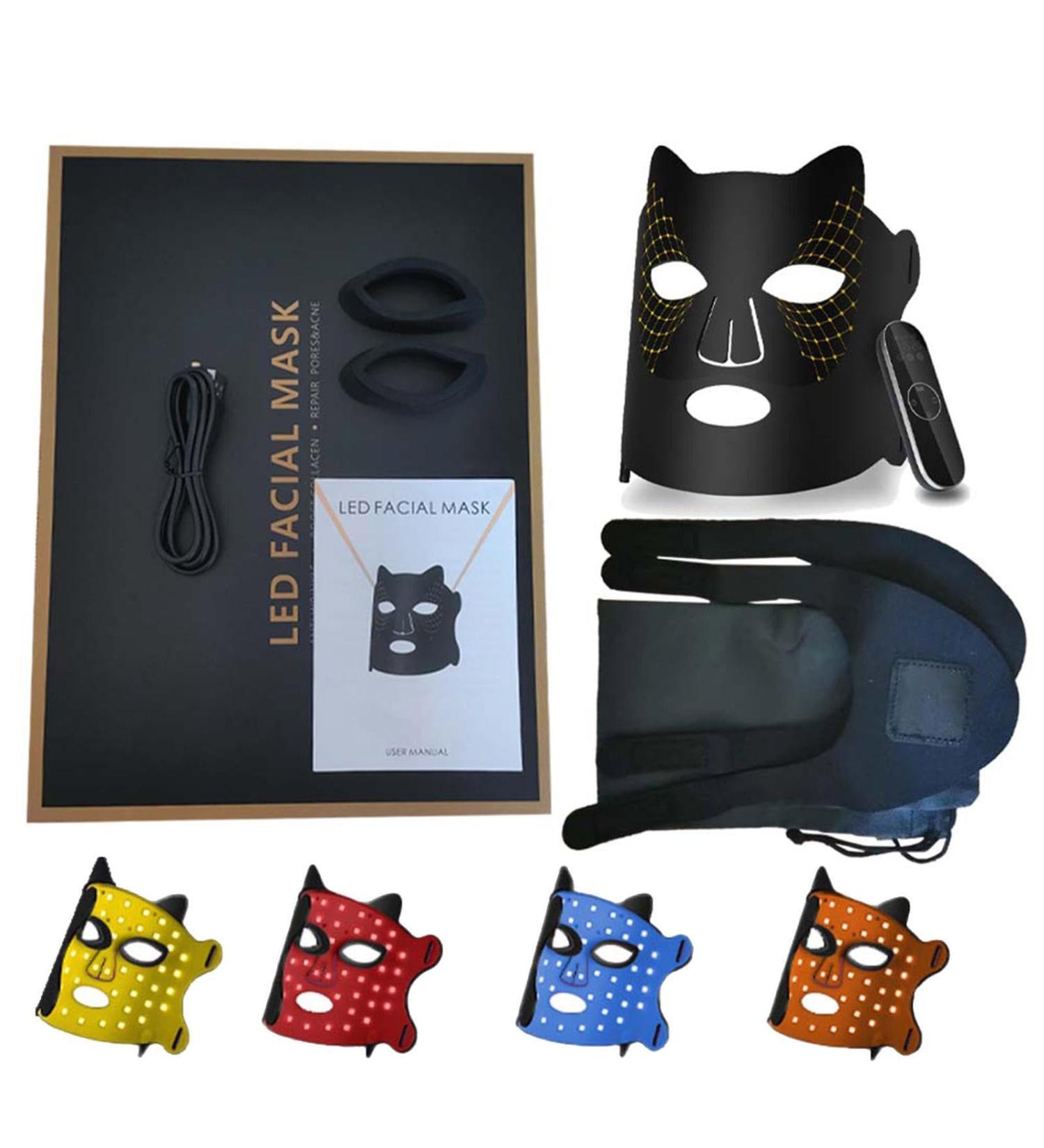 LED Facial Beauty Care | Face Care Tool | Bead Structure Face Care | Facial Beauty Cares Instrument with LED Technology Facial Beauty Instrument with LED Light for Home Use - Buy Online on GoSupps.com