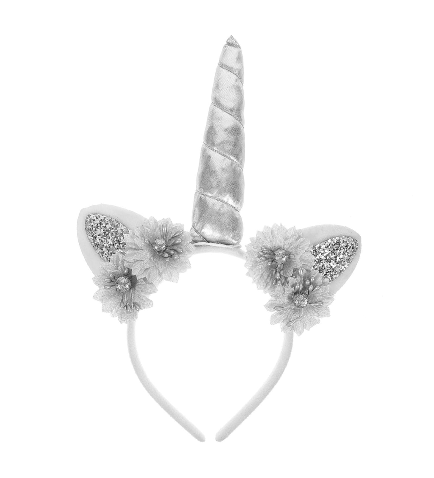 GALPADA Headwear Accessory Birthday Party Supplies Headband for Unicorn Birthday Decorations for Fancy Dress Decor Girl Headband Horns Headband Christmas Headband Unicorn Horn - Buy Online on GoSupps.com