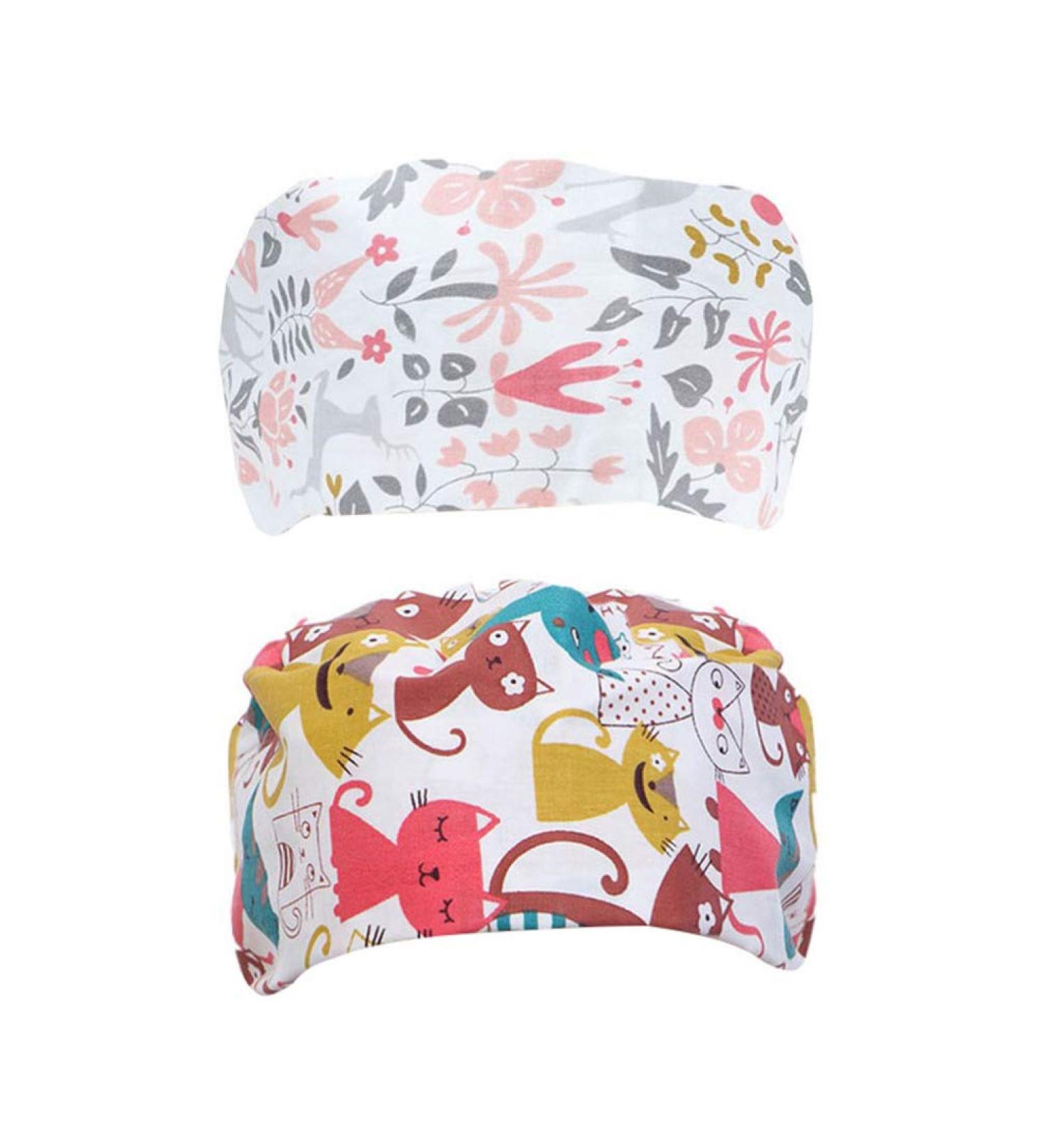 2pcs TENDYCOCO Surgical Scrub Cap - Adjustable Unisex Surgery Hats with Fox Print Design - Buy Online on GoSupps.com
