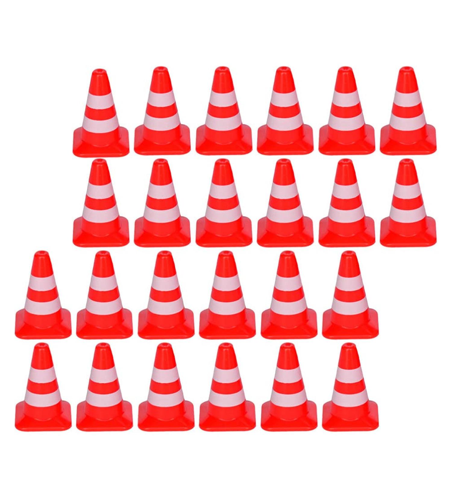 Toyandona Mini Warder Set - 30 Robust Plastic Cones for Children s Sports Dog Training & Parkour - Ideal Gift Red - Buy Online on GoSupps.com
