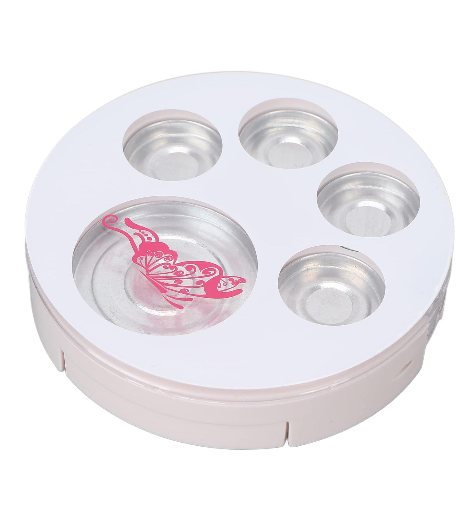 Empty Makeup Palette - 5 Grids Refillable DIY Makeup Organizer for Blush & Eyeshadow - International Shipping Available - Buy Online on GoSupps.com