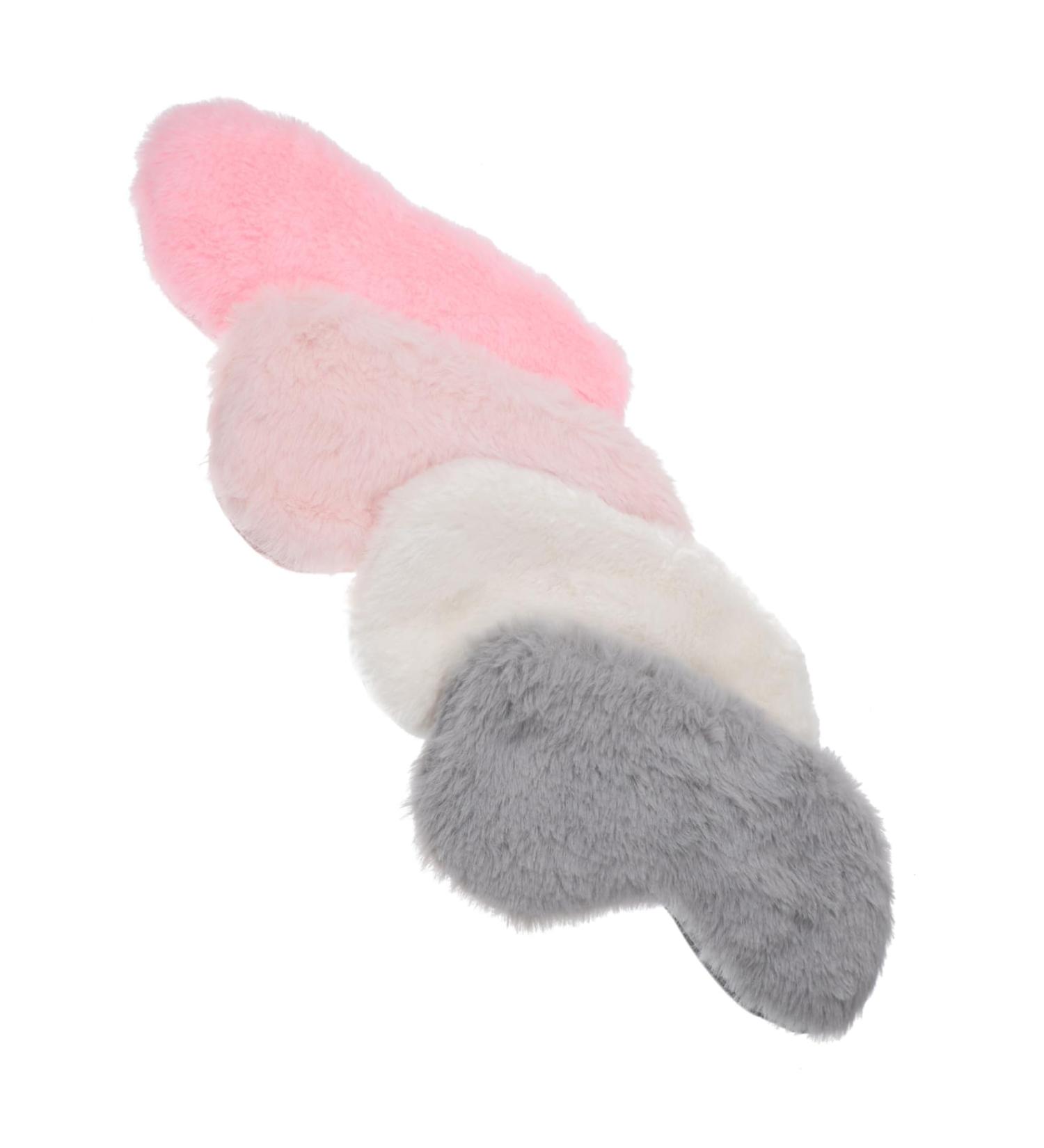 Beaupretty 16 Pcs Plush Eye Masks | Fluffy Silk Sleep Masks | Travel & Eyeshadow Eye Covers | Breathable Eye Patches for Kids & Adults - Buy Online on GoSupps.com