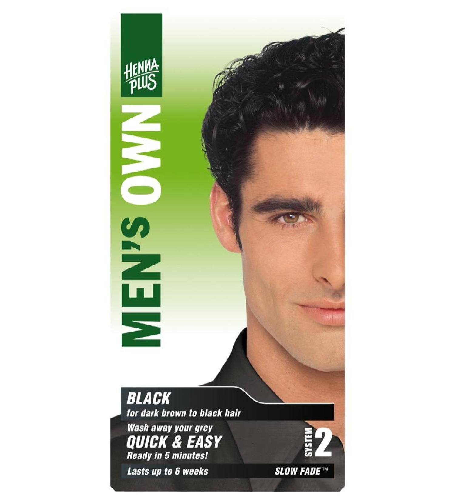 Hennaplus men's own black