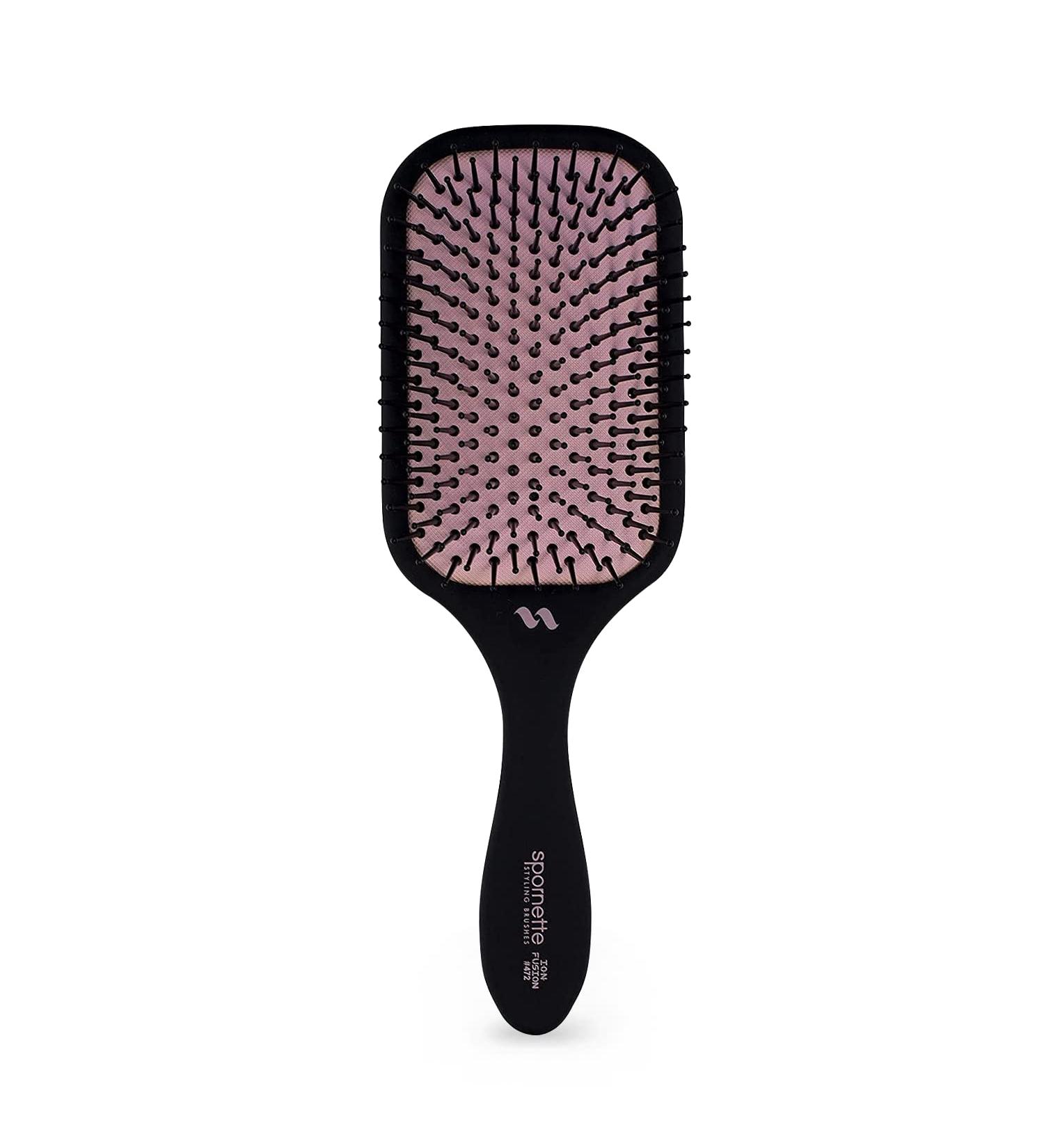 Spornette Pink Ion Fusion Paddle Brush 472 - Nylon Paddle Brush - Buy Online on GoSupps.com