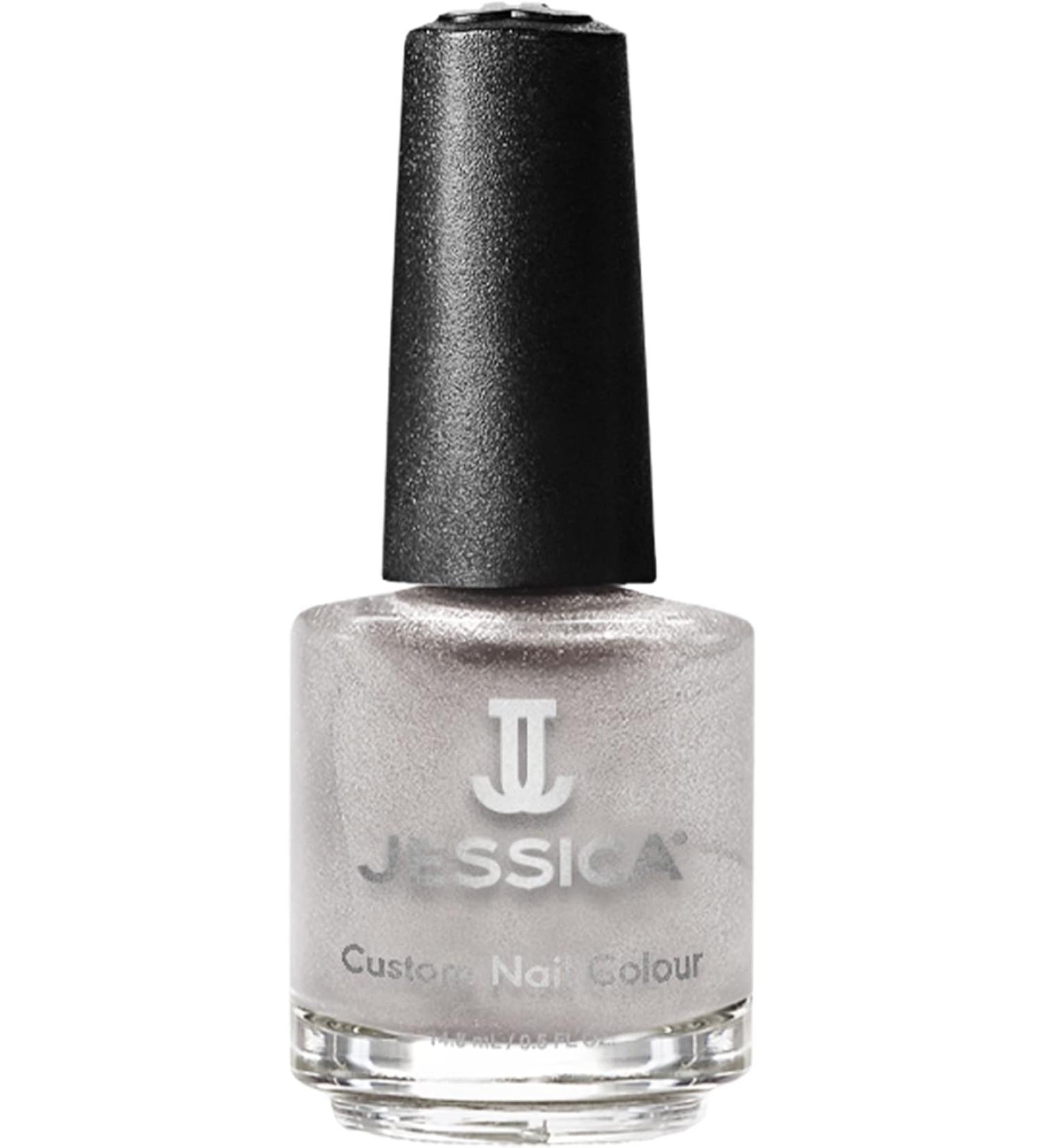 JESSICA Custom Colour Nail Polish Swanky Silver 14.8ml - Buy Online on GoSupps.com