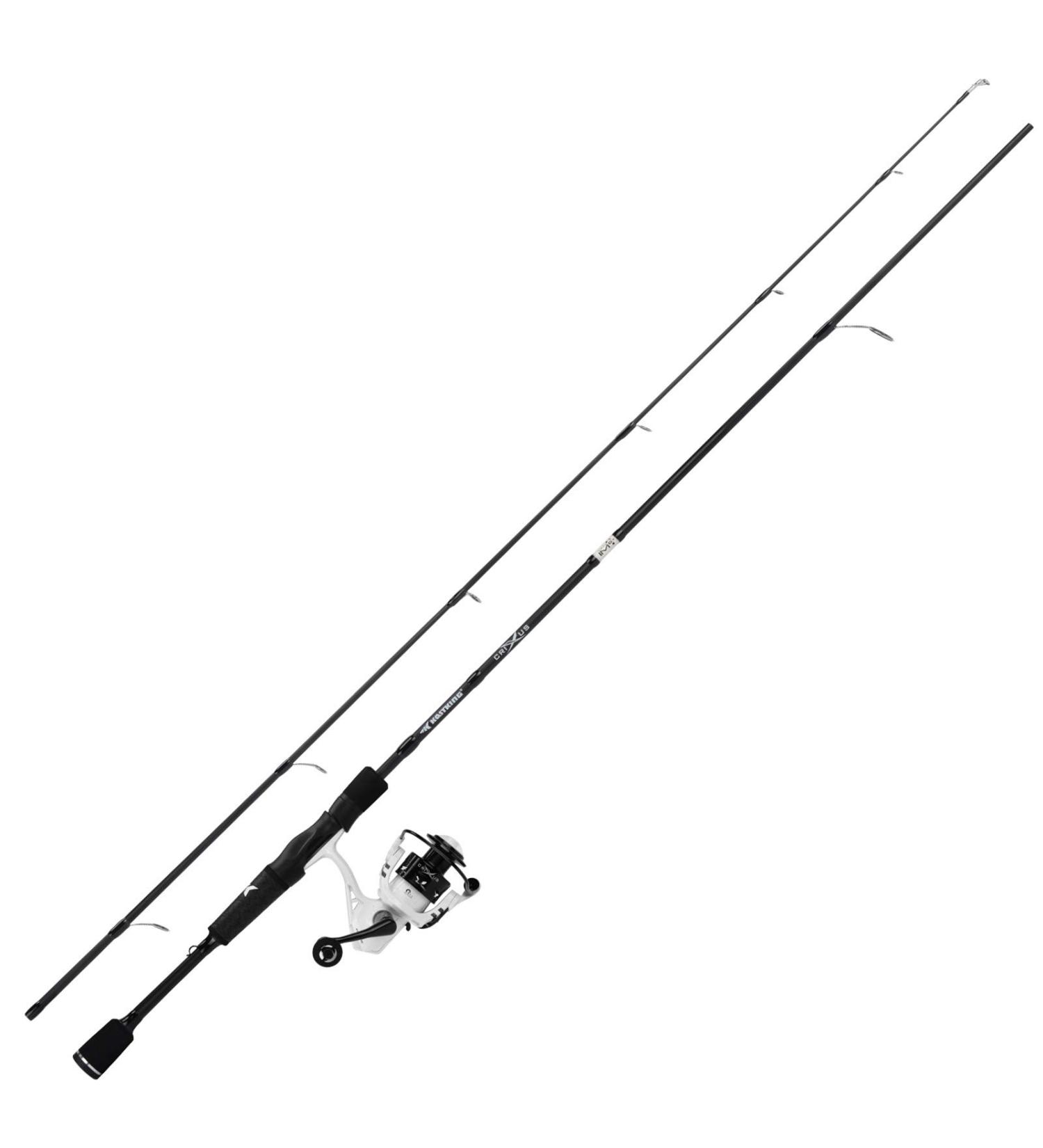 KastKing Crixus Baitcasting Rod and Reel Combo - 6'6 Medium 2pcs - IM6 Graphite Blank, SuperPolymer Handle, 3000 Reel - Buy Online on GoSupps.com