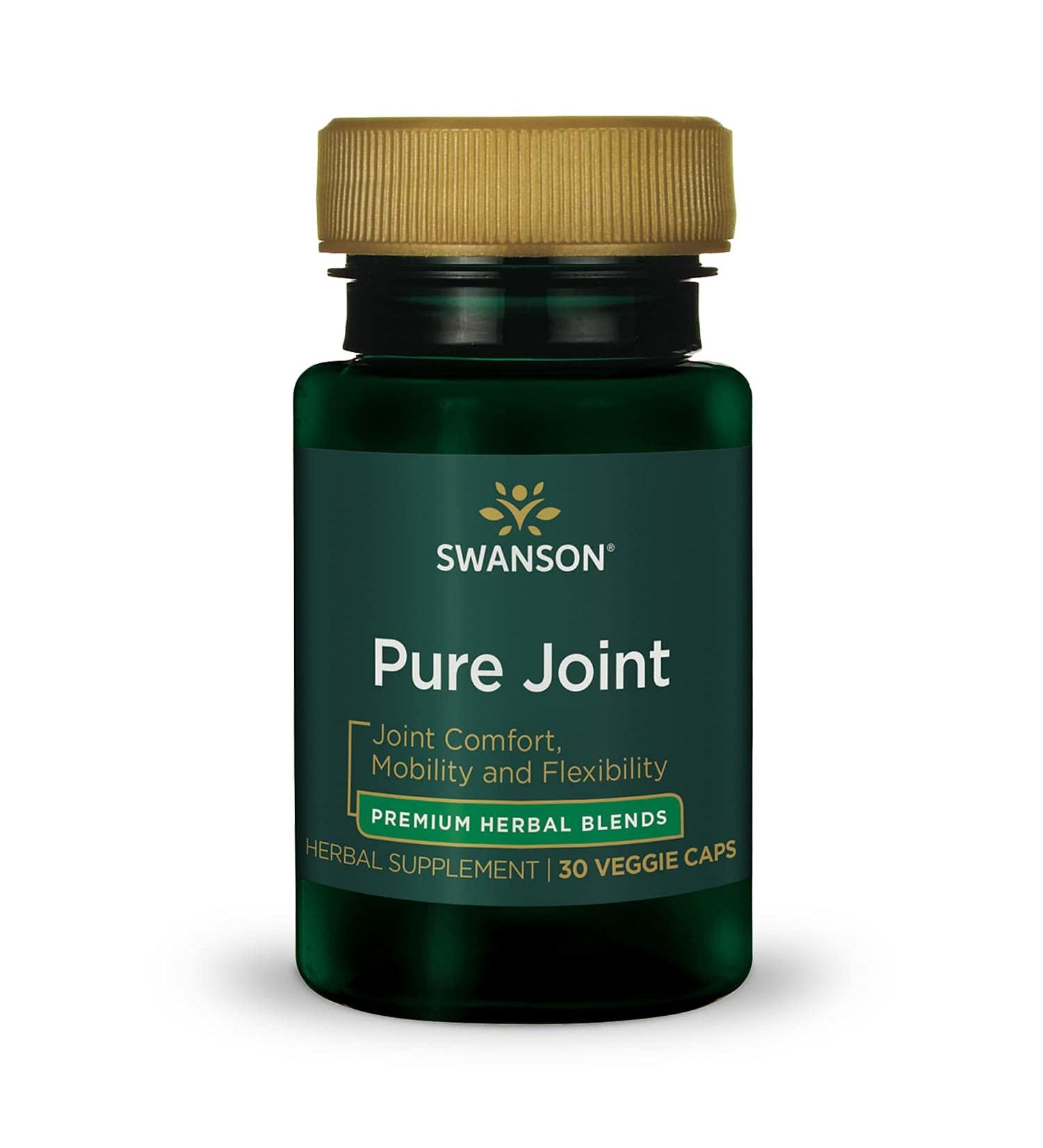 Swanson Joint Health Support Herbal Supplement - 30 Veg Caps, Vegan-Friendly - Buy Online on GoSupps.com
