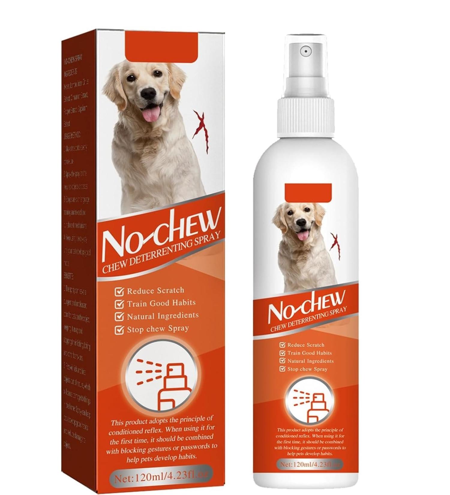 GHEART Anti Chew Spray for Dogs Chew Deterrent Spray Anti Chew Deterrents Natural No Chew Spray Anti-Chew Bitterness Spray No Chew Spray for Puppies Prevent Licking Marking Chewing - Buy Online on GoSupps.com