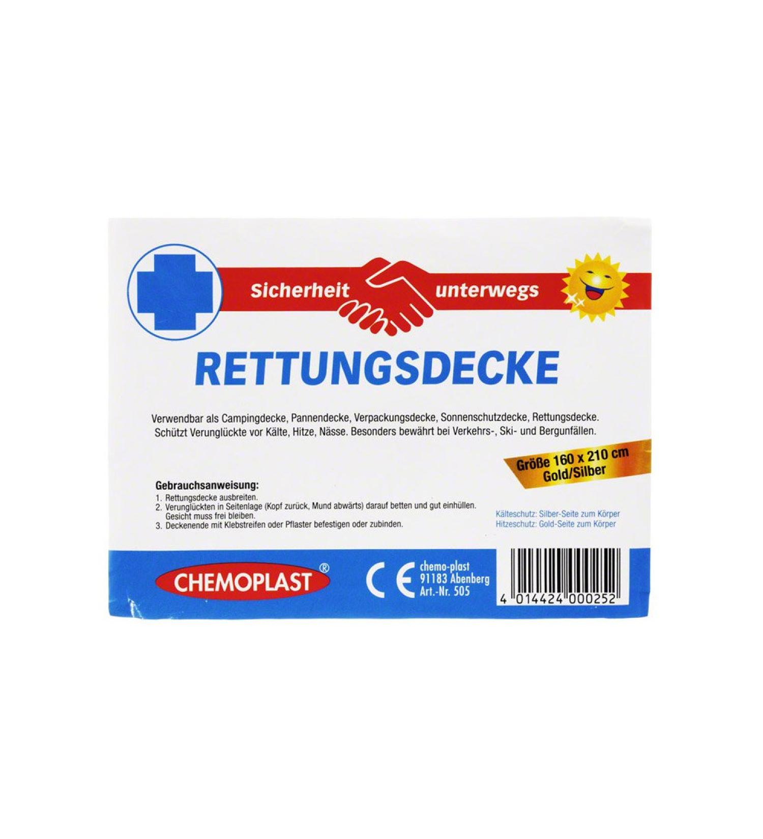 Rescue ceiling 160x210 cm gold/silver