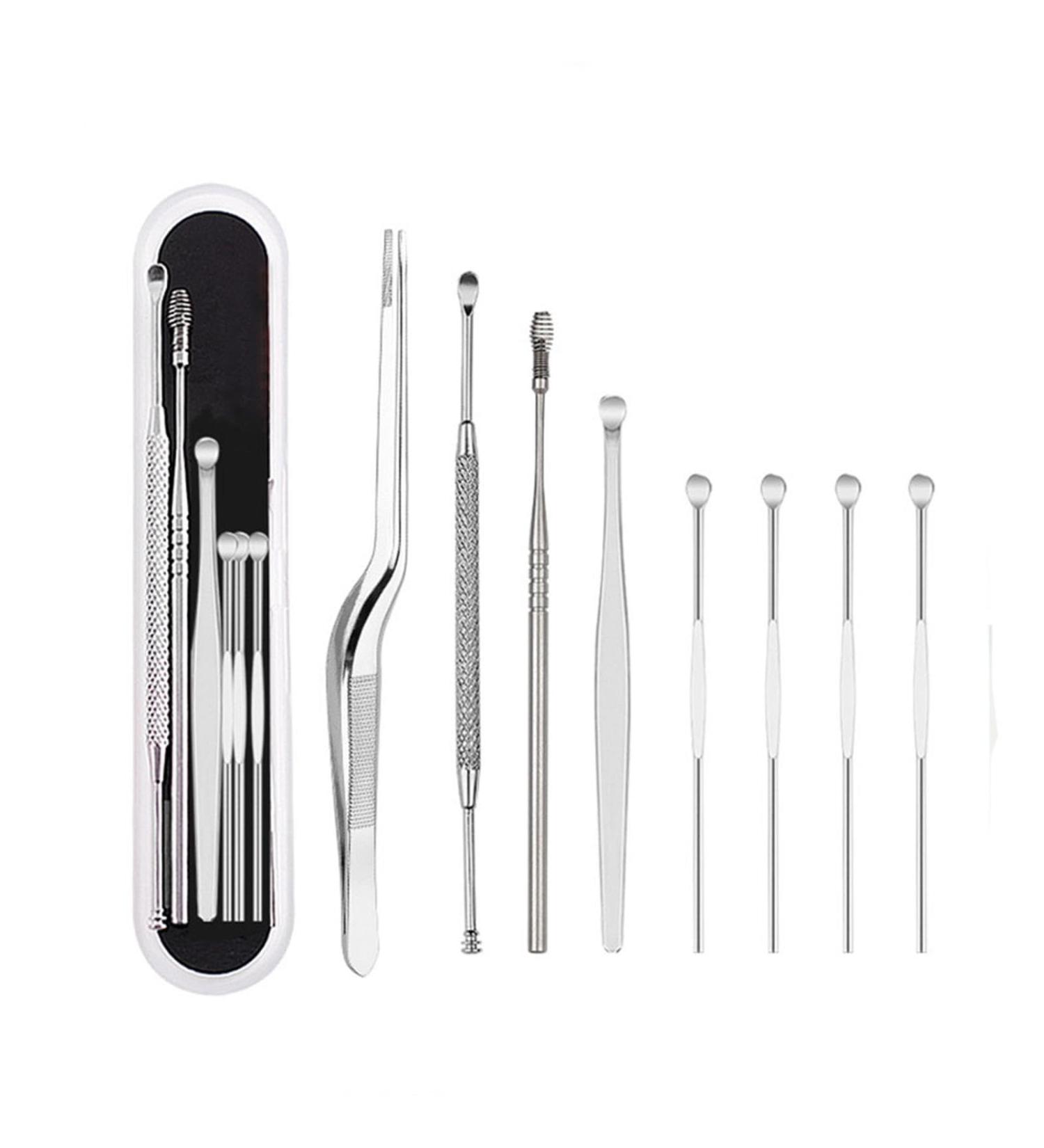 8PC Plastic Sterilizing Box Organizer for Nail Tools | Clear Lid Disinfectant Tray for Spa & Hair Salon Equipment - Buy Online on GoSupps.com