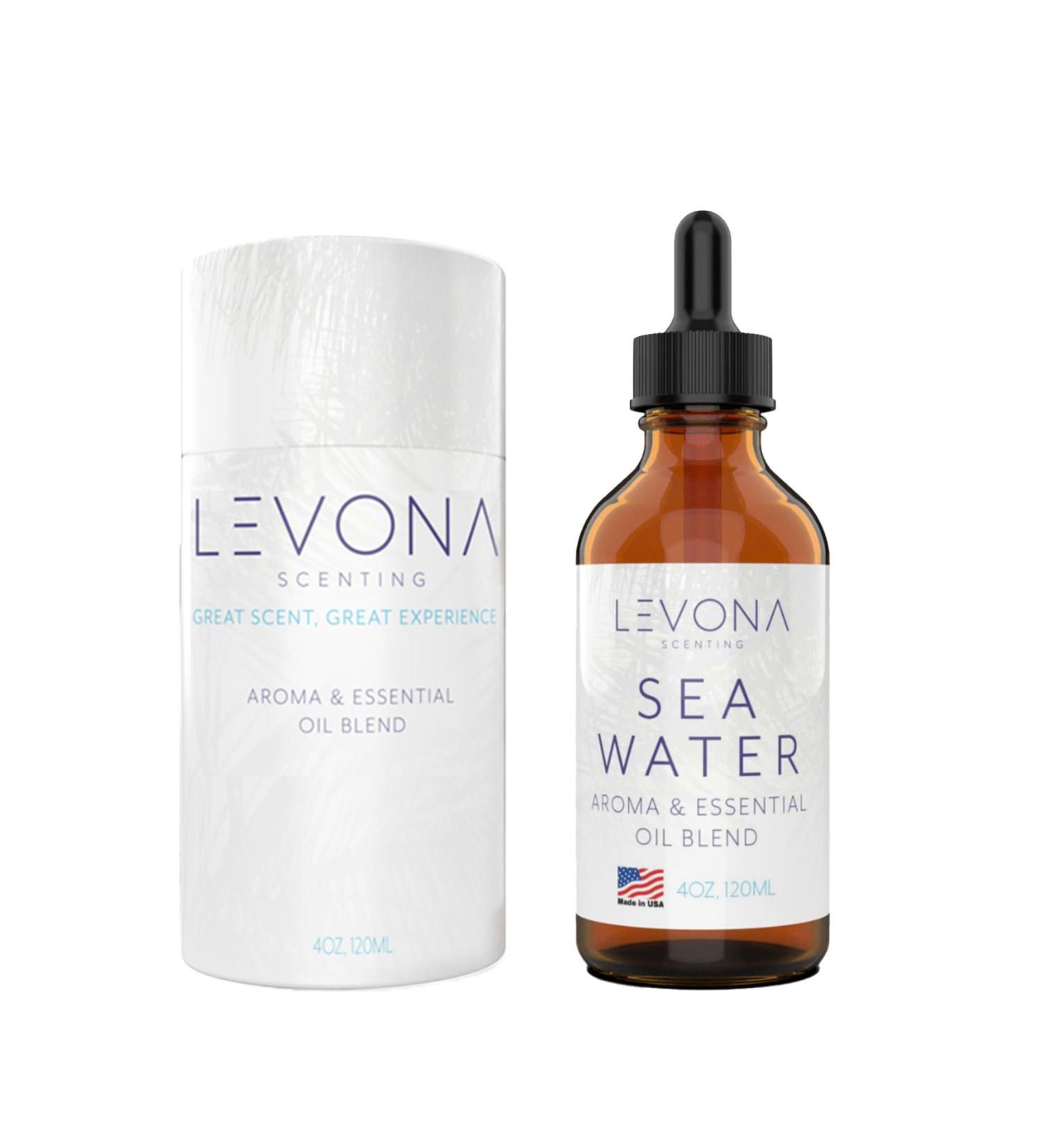 Levona Scent Sea Water Essential Oil 120 ml - Buy Online on GoSupps.com
