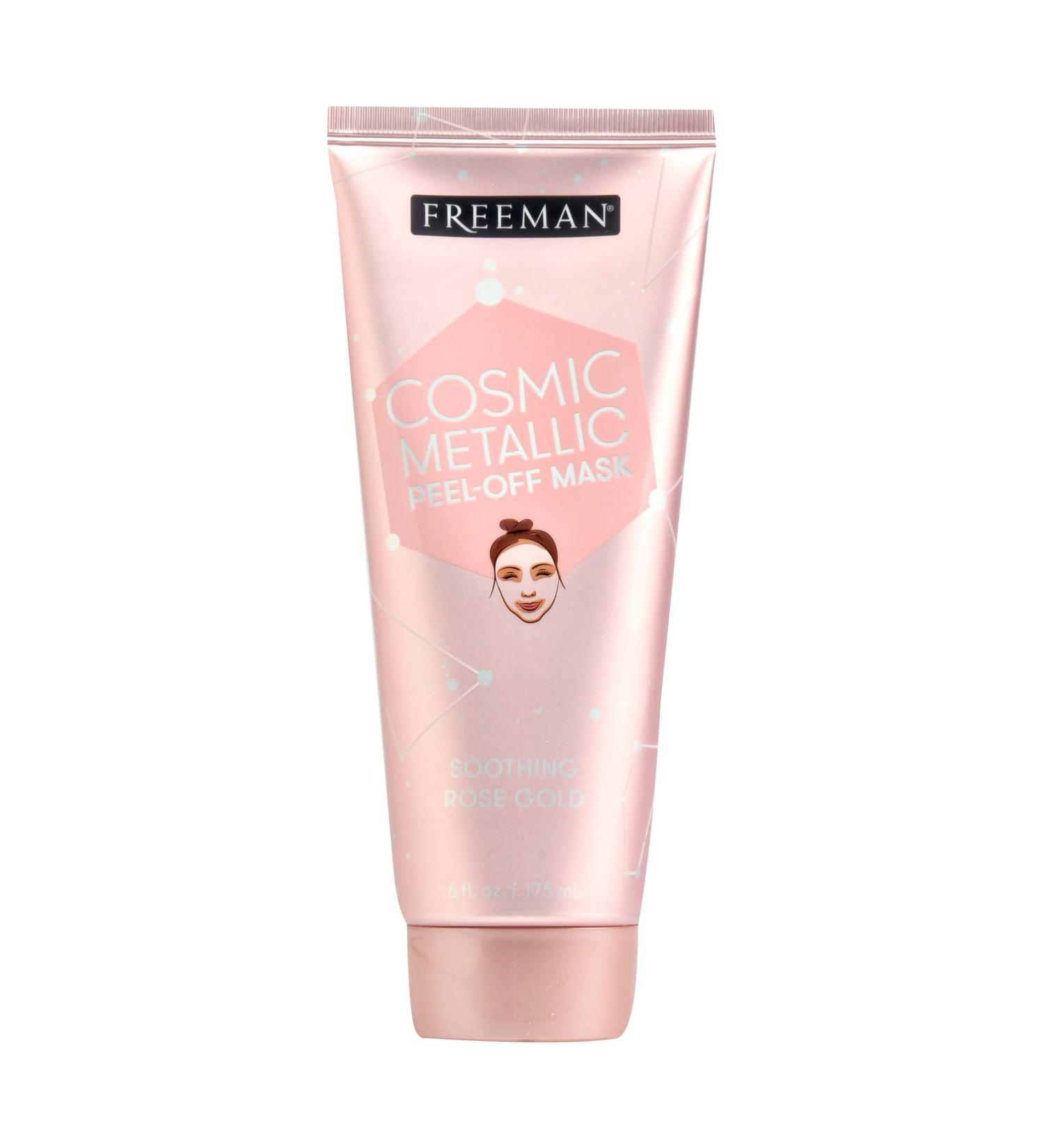 Freeman Cosmic Metallic Peel-Off Mask - Soothing Rose Gold for Women - 6 oz - Shop Internationally - Buy Online on GoSupps.com