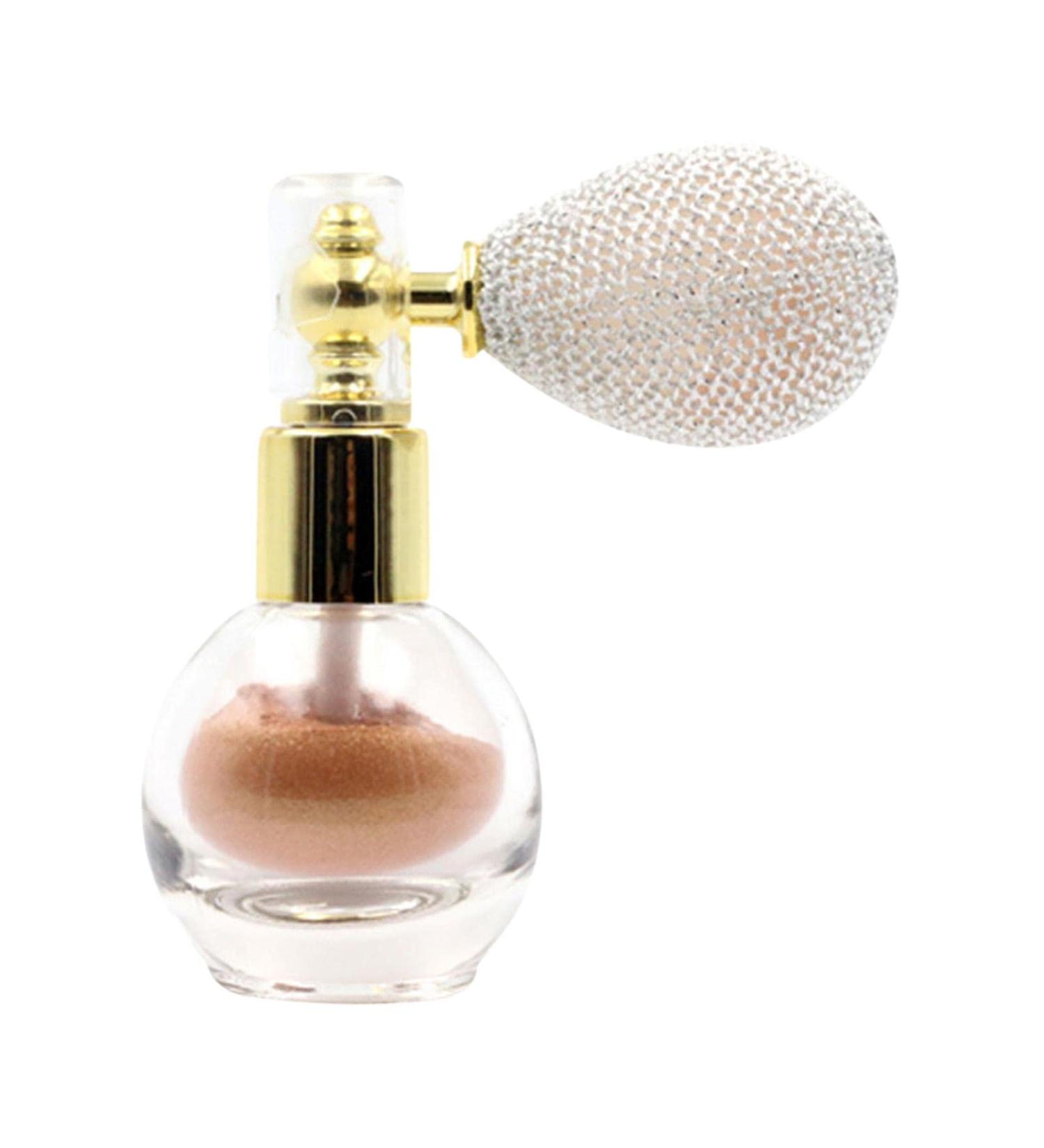 Highlighter Powder Spray - Body High Gloss Spray | Face Shimmer Powder | Makeup Spray for Face Body Cosmetic Littryee Rose Gold - Buy Online on GoSupps.com