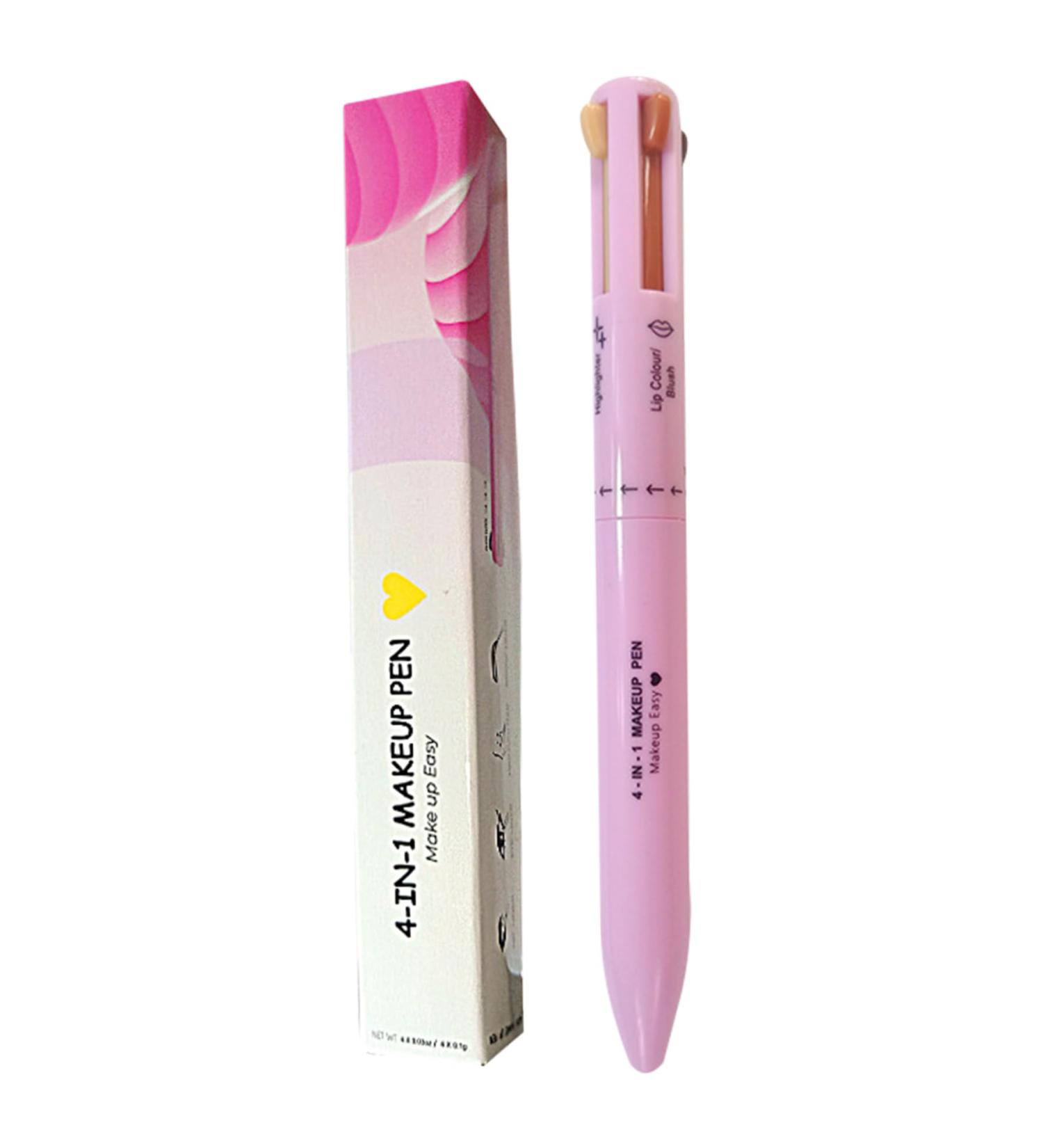 Stylo De Maquillage 4 En 1 Crayon De Maquillage Multifonctionnel Compos D'eye-Liner De Crayon L vres De Crayon Sourcils Et De Surligneur Facile Appliquer Et Accessoires De Maquillage Compacts B Style 2 - Buy Online on GoSupps.com