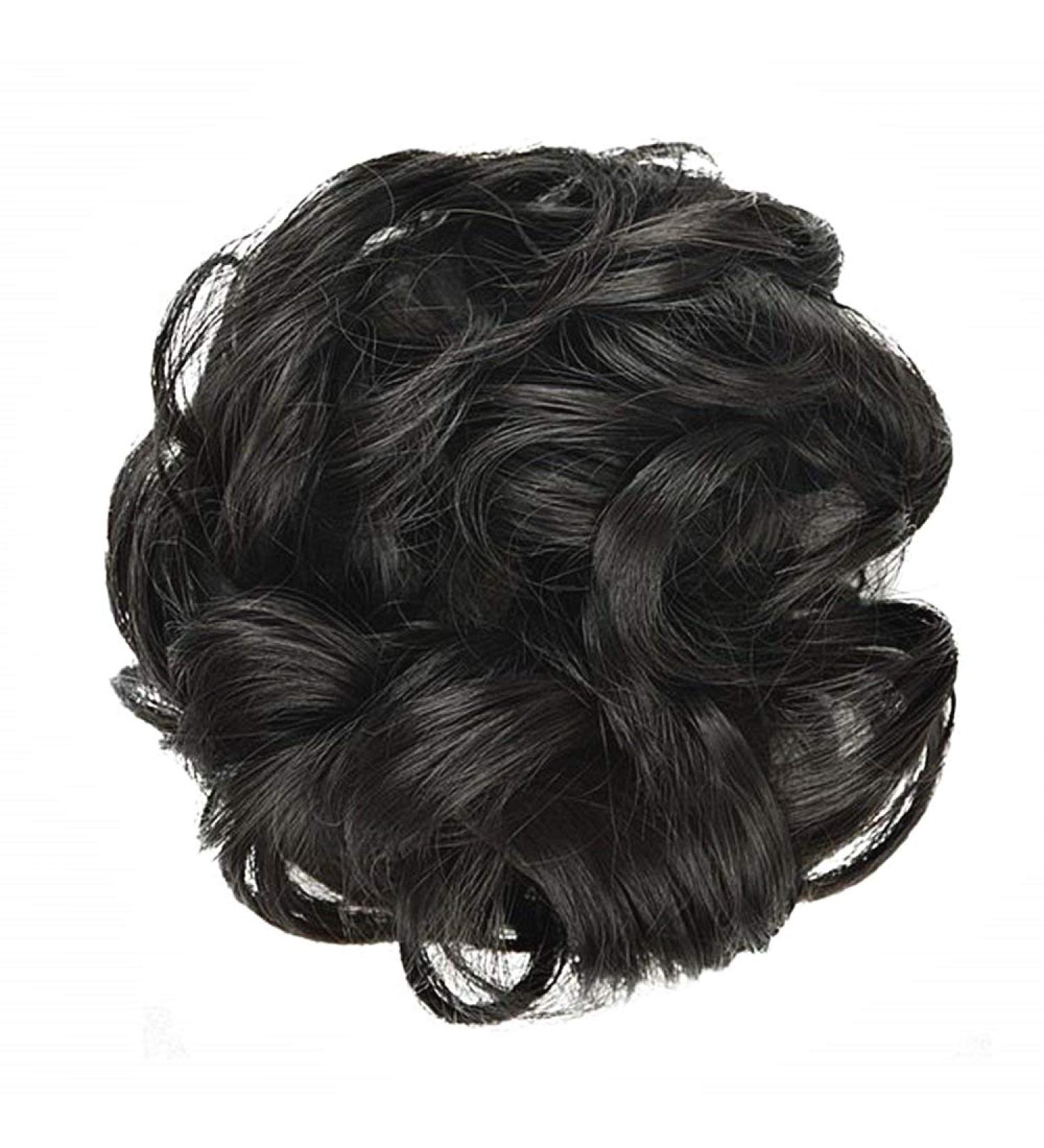 Buy Dark Brown Synthetic Hair Elastic for Chignon Hairstyles | Hairpieces & Clips Online - Buy Online on GoSupps.com