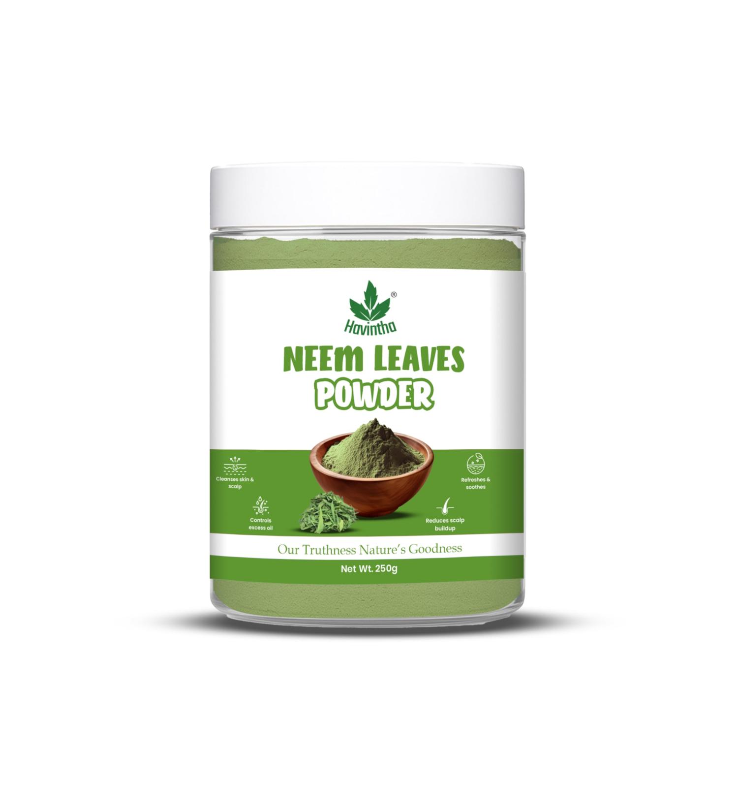 Havintha Poudre De Neem Naturelle Azadirachta Indica 227 G | - Buy Online on GoSupps.com