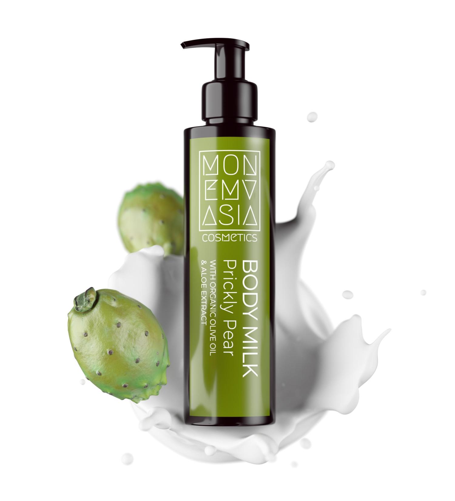 Monemvasia Cactus Fig Body Lotion for Dry Skin - Organic Olive Oil & Aloe Extract - Hydrating Lotion for Women & Men (200ml) - Buy Online on GoSupps.com