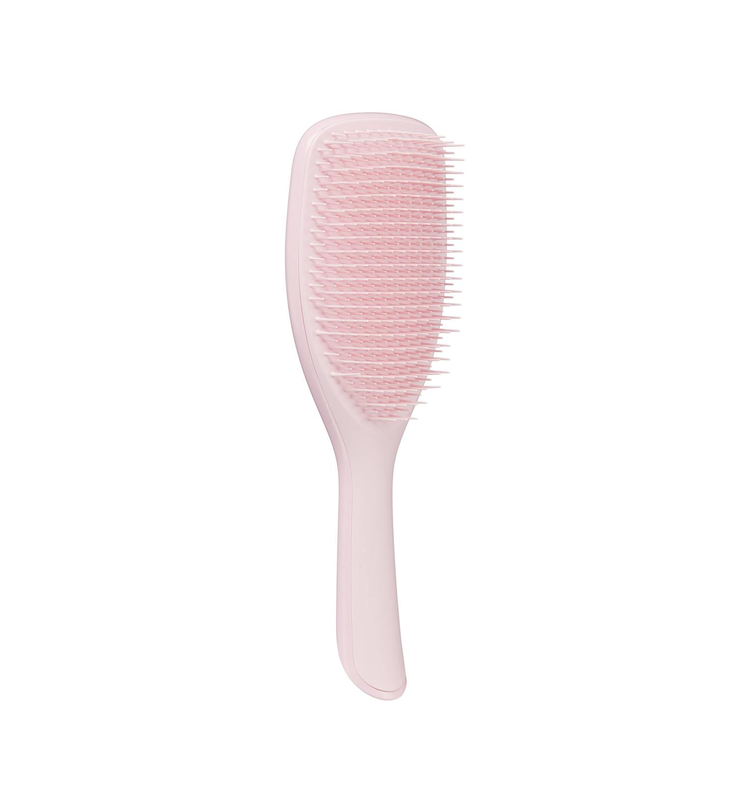 Tangle Teezer Large Ultimate Detangler Hairbrush for Long Thick Curly Hair - Reduces Breakage - Pink Hibiscus - Buy Online on GoSupps.com