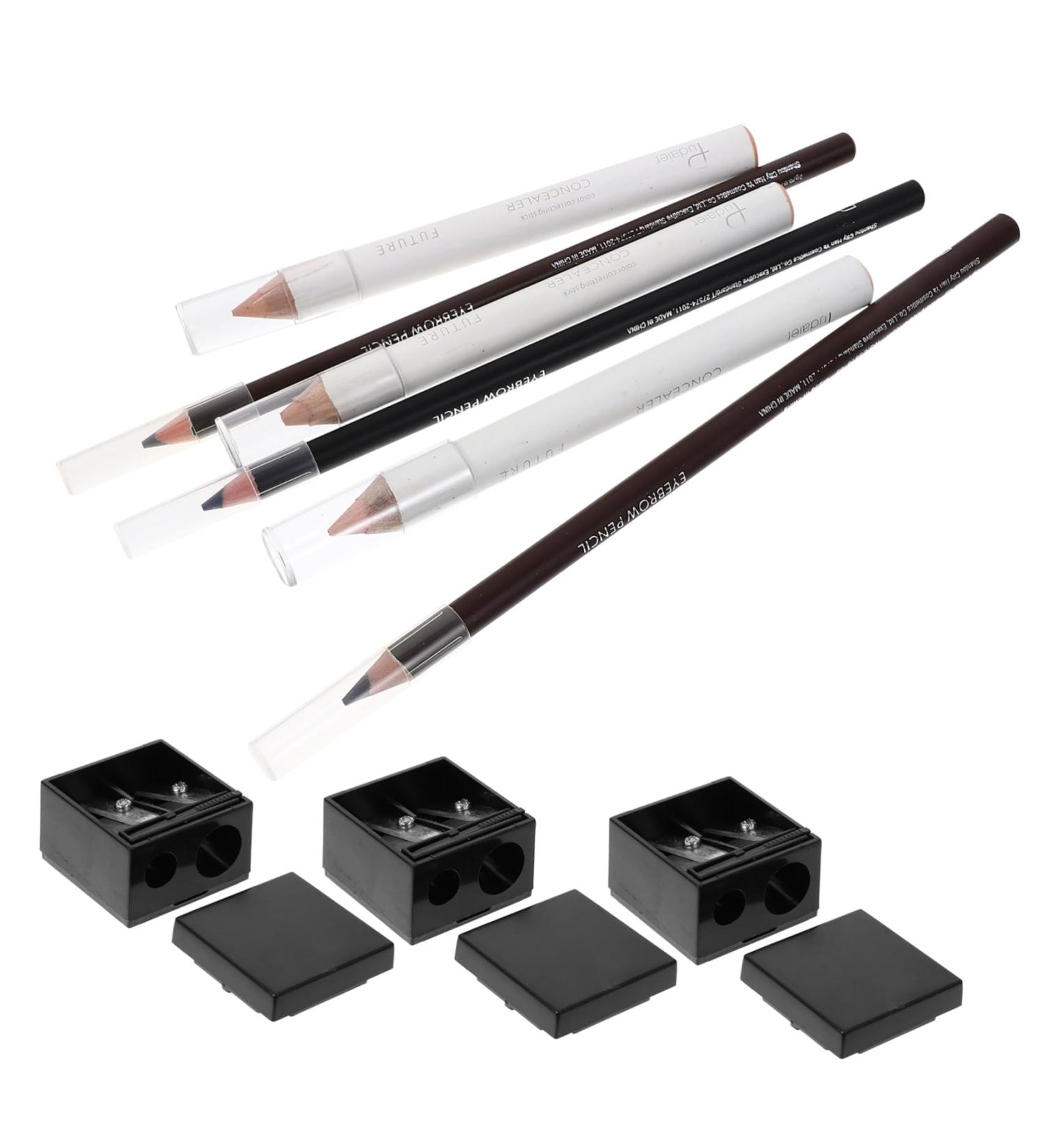 3ensembles Crayon Sourcils pour Femme Lot de Crayons Correcteurs Outils de Maquillage pour Yeux - Buy Online on GoSupps.com