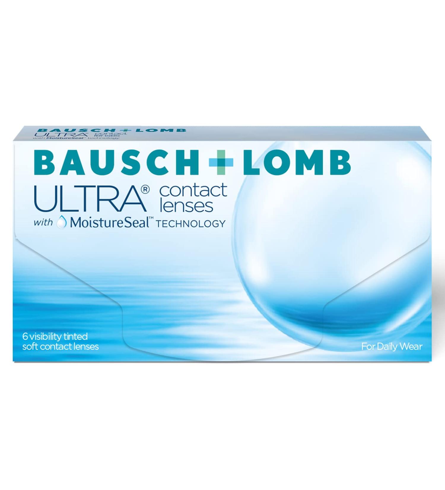 Bausch + Lomb Ultra Monthly Contact Lenses - Spherical Soft Lenses 6 Pack BC 8.5 mm DIA 14.2 mm -10.0 Diopters - International Shipping Available - Buy Online on GoSupps.com