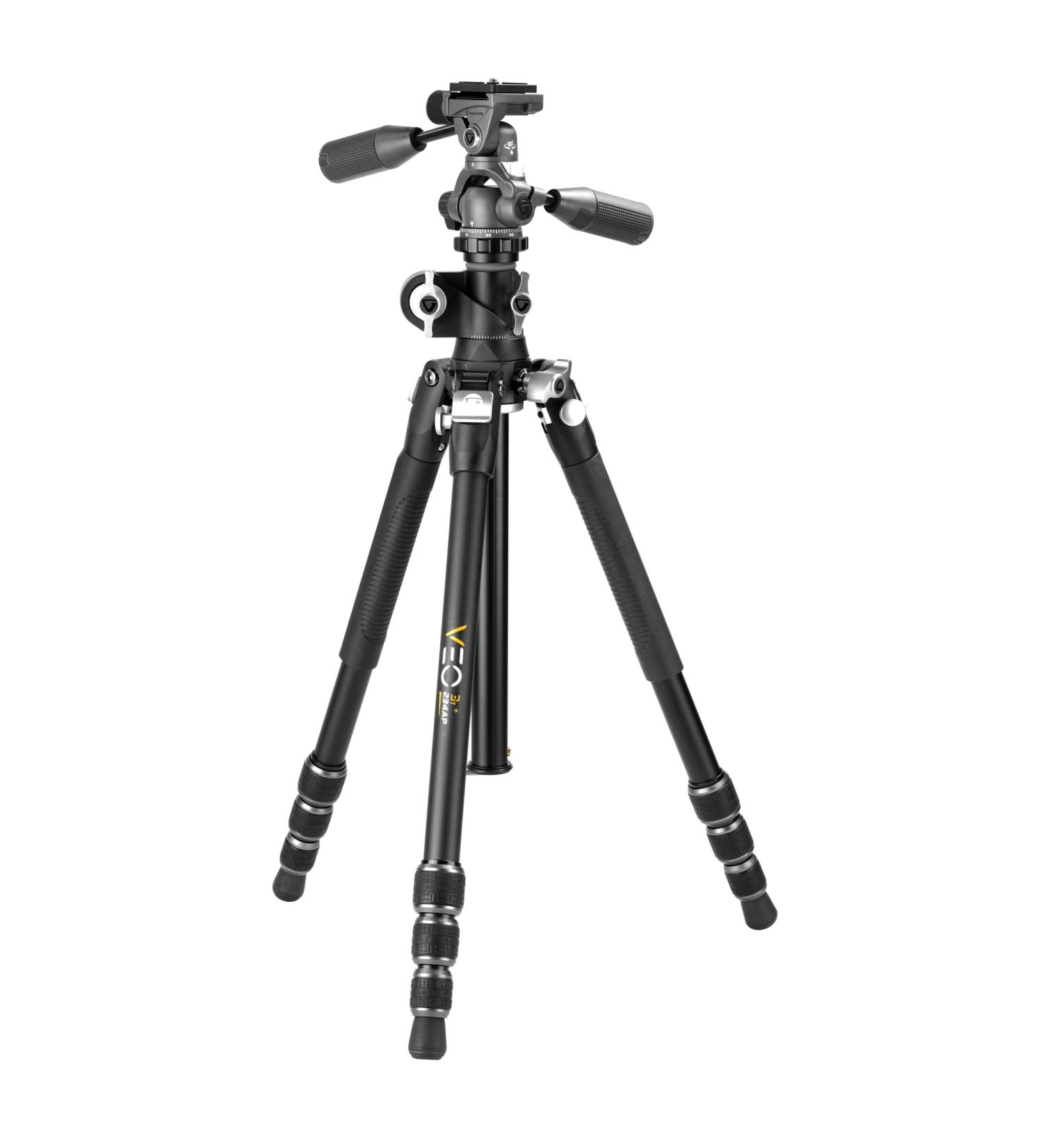 Vanguard VEO 3T+ 234AP Aluminum Travel Tripod with 3-Way Pan Head - Multi-Angle Central Column - Buy Online on GoSupps.com