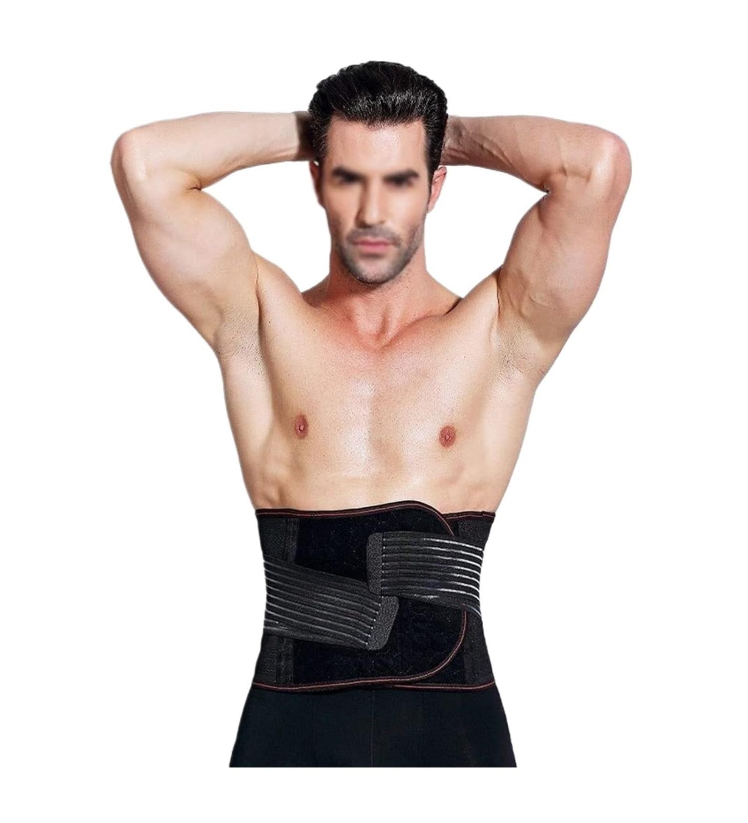 Back Support Back Brace Lumbar Support Lower Back Brace Lumbar Belt Posture Corrector Support Lumbar Decompression Back Support Belt(Black XX-Large) XX-Large Black - Buy Online on GoSupps.com