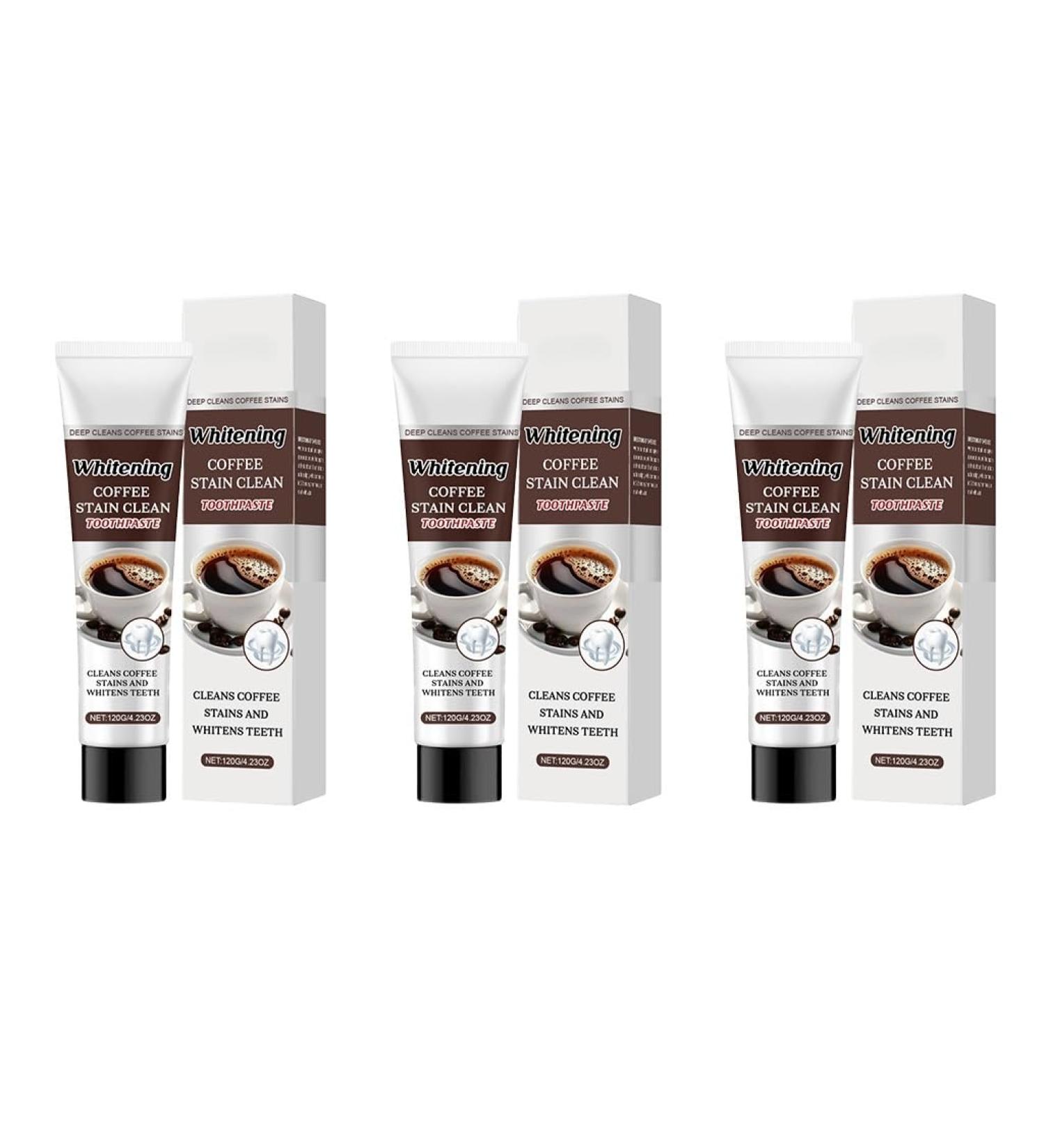 Daily Care Cleaning Toothpaste - Gentle Stain/Tartar Removal Freshens Breath Brightens Teeth Supports Oral Hygiene(3PCS) - Buy Online on GoSupps.com